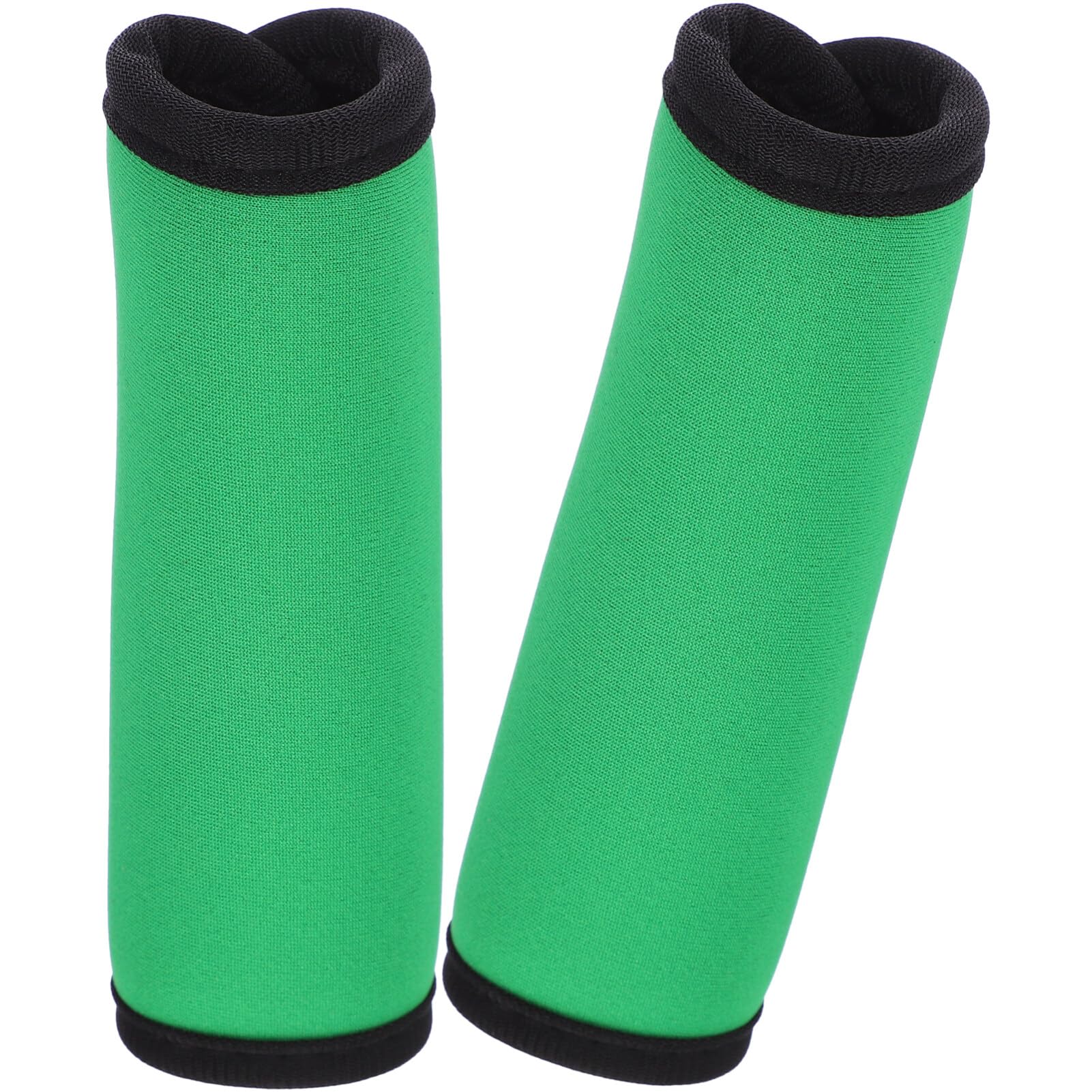 Yardwe 2pcs Barbell Grips Dumbbell Handles - Bar Grips Squat Pad, Foam Barbell Pad Detachable Horizontal Bars Cover, Strength Training Equipment for Weightlifting Power Lifting Green
