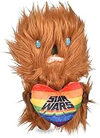 Vista 18 de Star Wars Star Wars: Orgullo de 6 pulgadas Darth Vader Burst Heart Squeaker Pet Toy 6" Darth Vader Love Rainbow Squeaky Pet Toy Juguetes