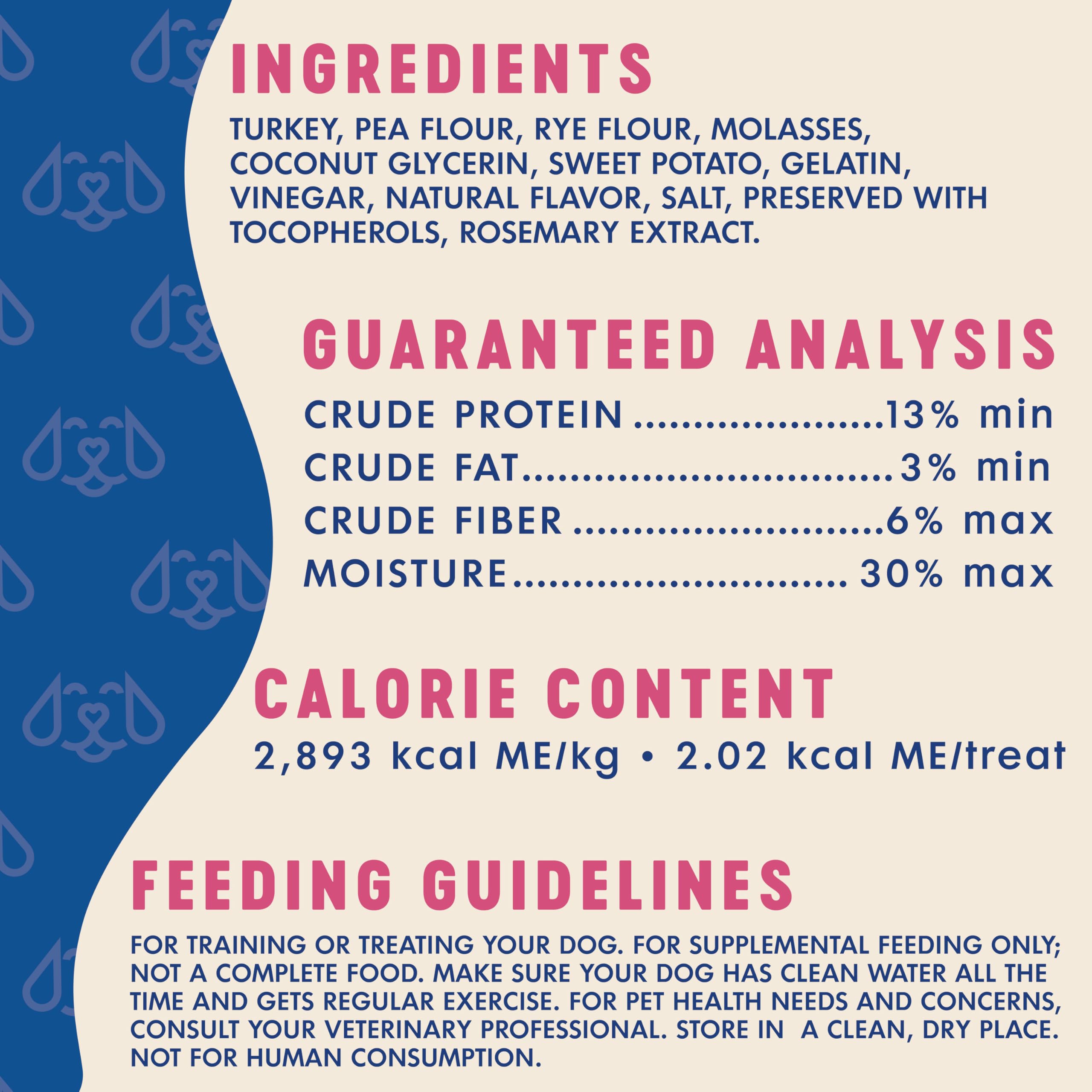 Finley's Dog Training Bites, Soft, Turkey Treats for Puppies and Dogs of All Ages and Sizes, Limited Ingredient, Low Calories, 16oz, 1 Pack - image 7