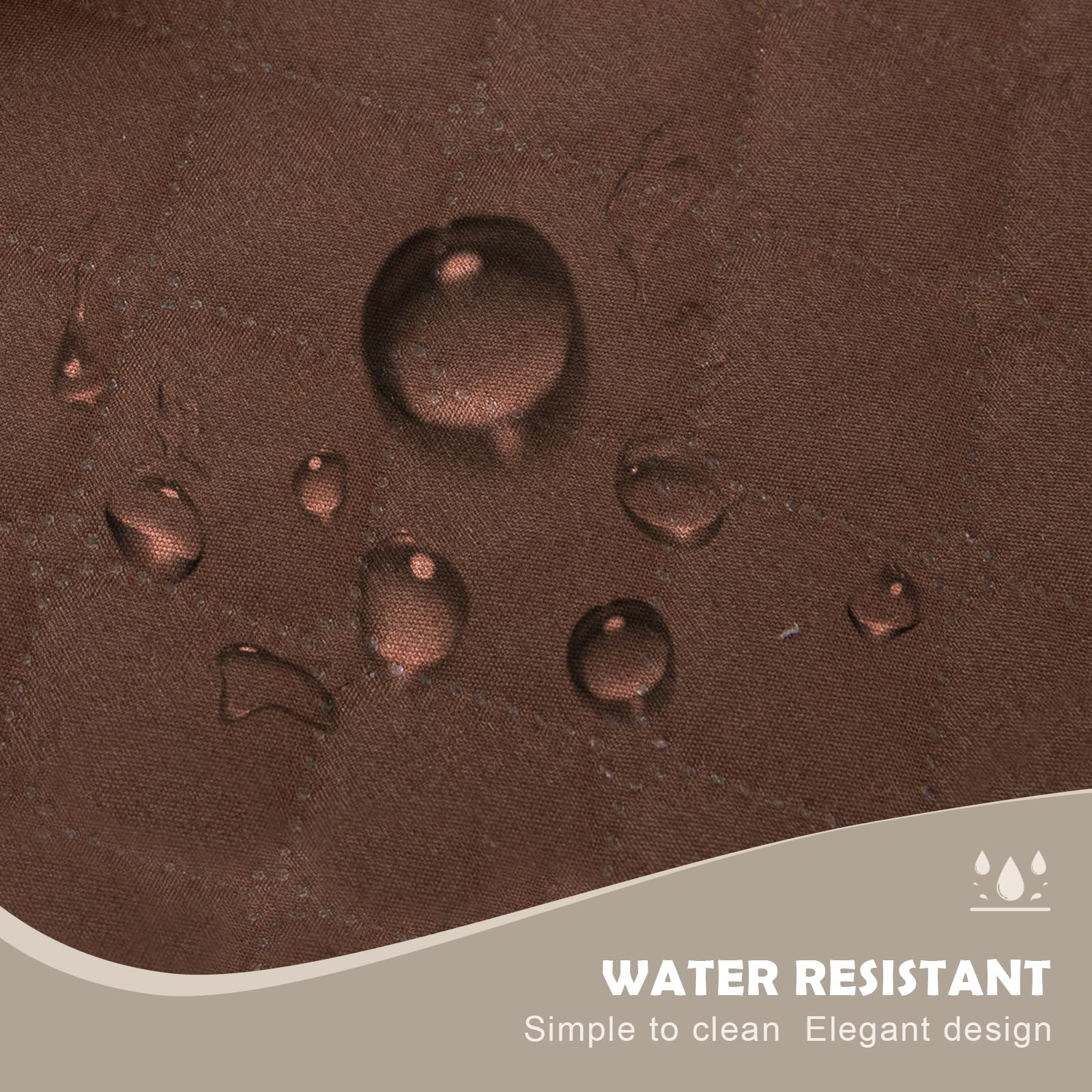 Lydevo Copridivano Impermeabile Copridivano 2 Posti con Braccioli per Animali Salvadivano Antigraffio Copridivano Trapuntato per Gatto Cani,Marrone