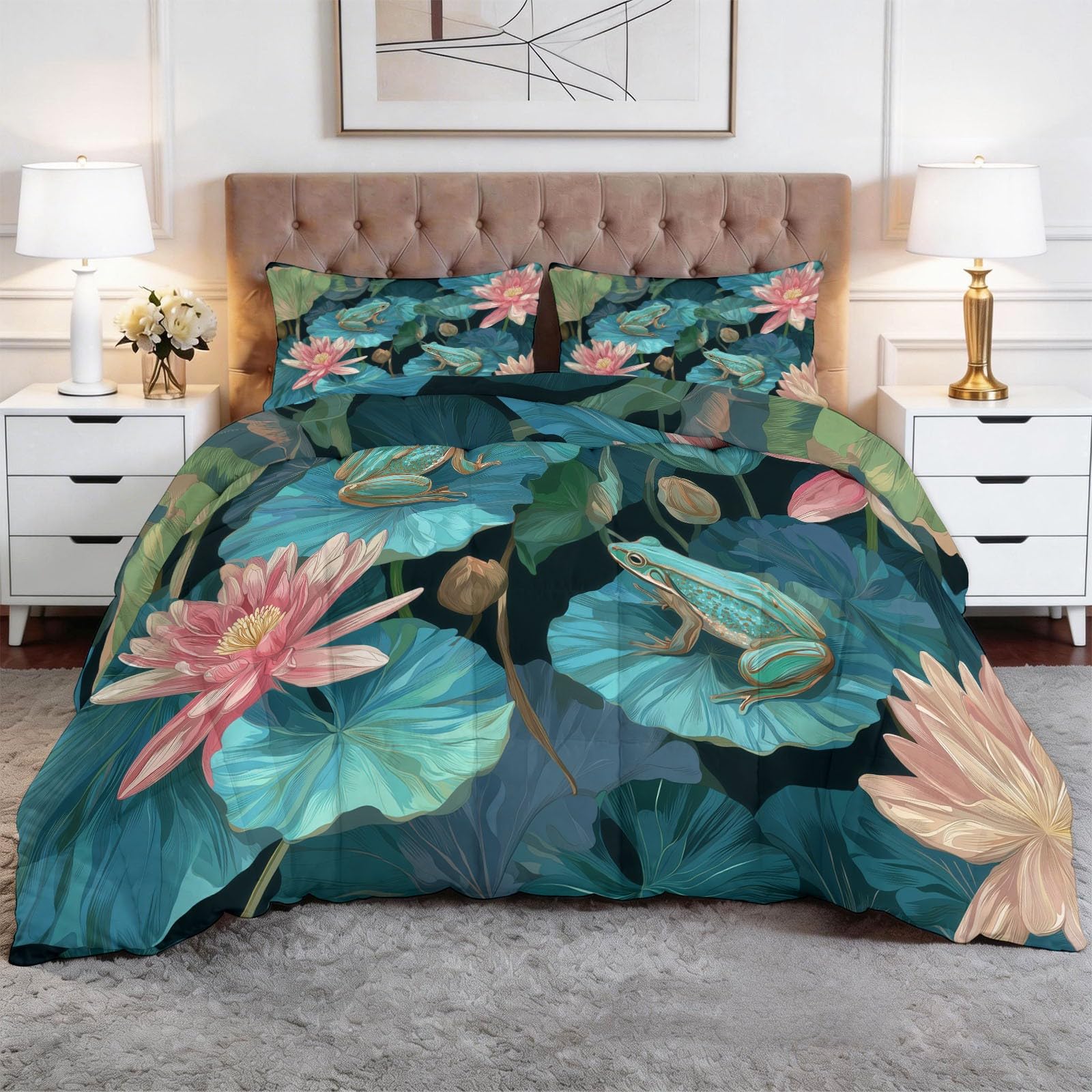 Couette anti-acarien sans housse pour éliminer les allergies et simplifier le lit