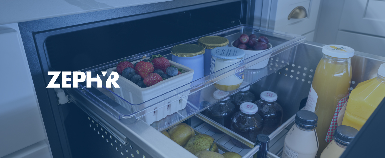Presrv 24 Inch Refrigerator Drawers Wine & Beverage Fridge