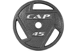 CAP Barbell 2-Inch Olympic Grip Bumper Plate: Enhance Your Weightlifting with Premium Quality