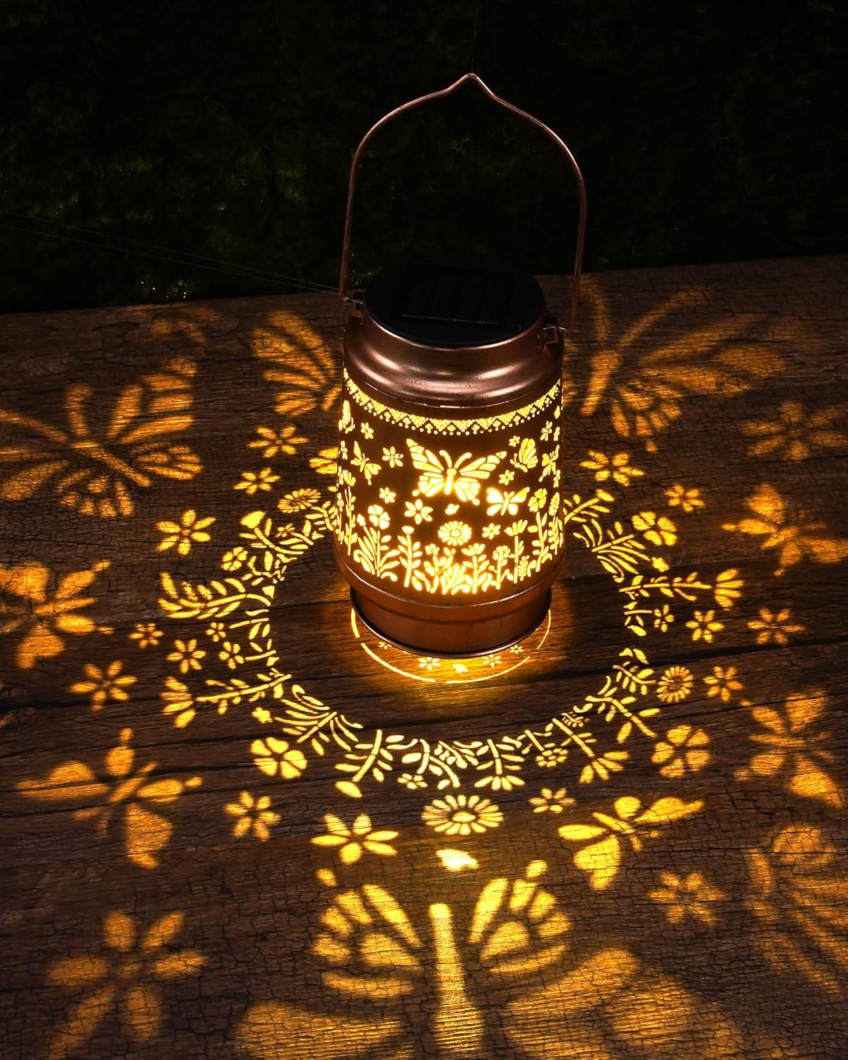 LIRAVENO Butterfly Solar Lanterns just $9.99 at Amazon