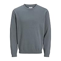 JACK & JONES Maglione a Maglia Sottile a Maniche Lunghe Girocollo Maglia di Base Maglione JJEBASIC