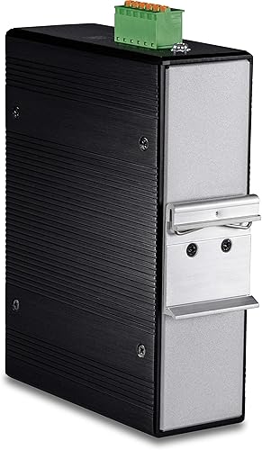 Miniatura 13 de TRENDnet Interruptor de riel DIN administrado de capa 2+ Gigabit PoE+ industrial endurecido de 12 puertos, presupuesto de energía de 240 W,