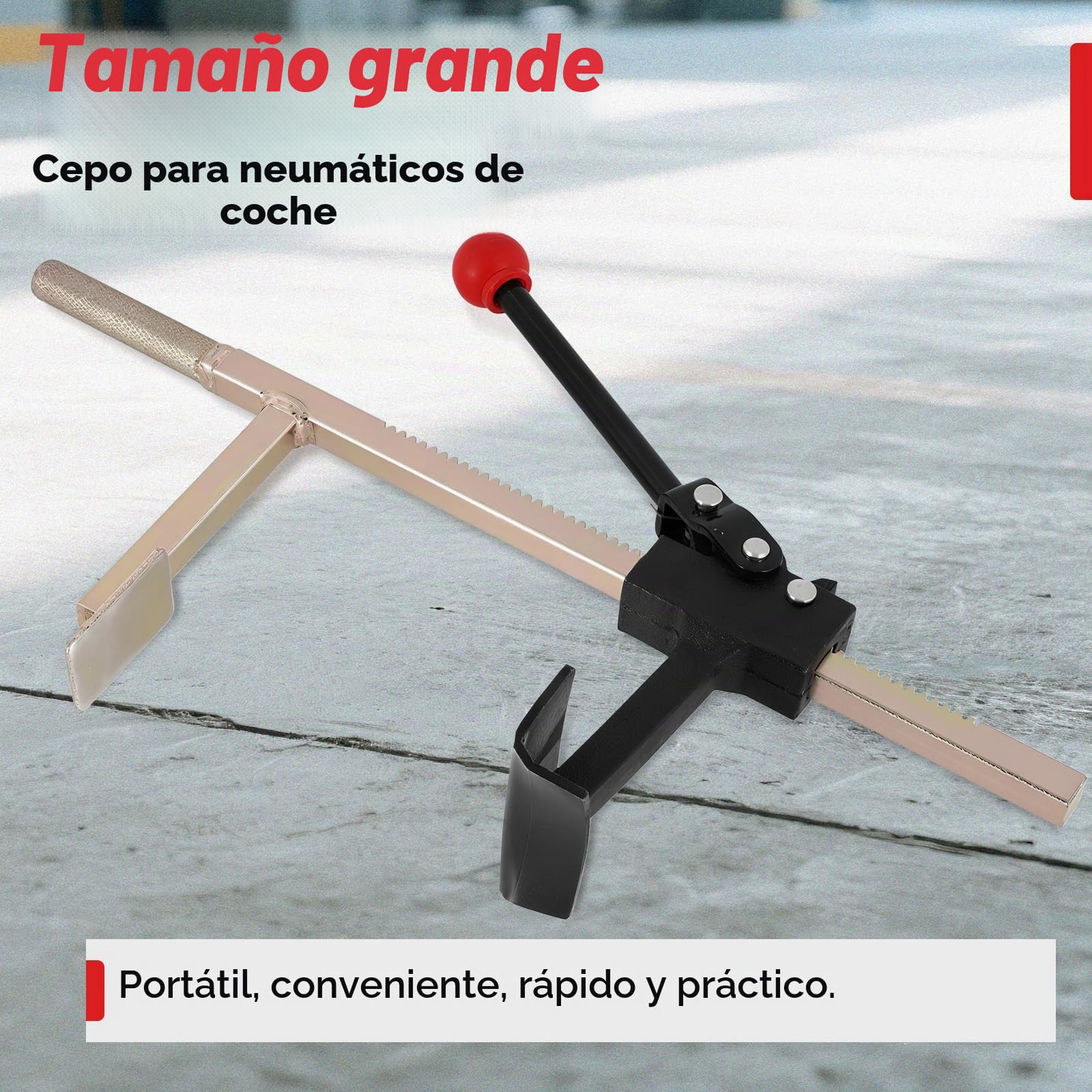 BAOSHISHAN Cambiador de neumáticos Manual Kit de desmontaje de neumáticos para Motocicletas, Tractores y Camiones