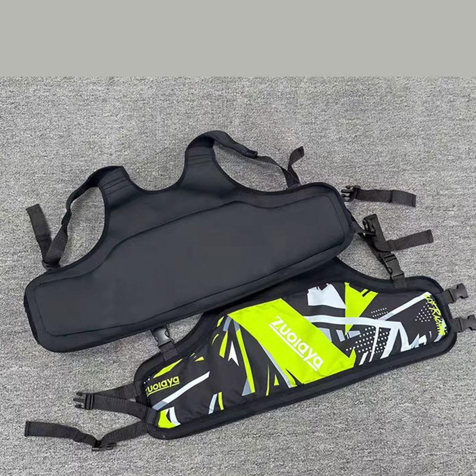 Karting Protezione Costole Bambini Gilet Protettivo Regolabile Ammortizzante Leggero Poliestere Comfort Traspirante Adatto per Corsa Go Kart