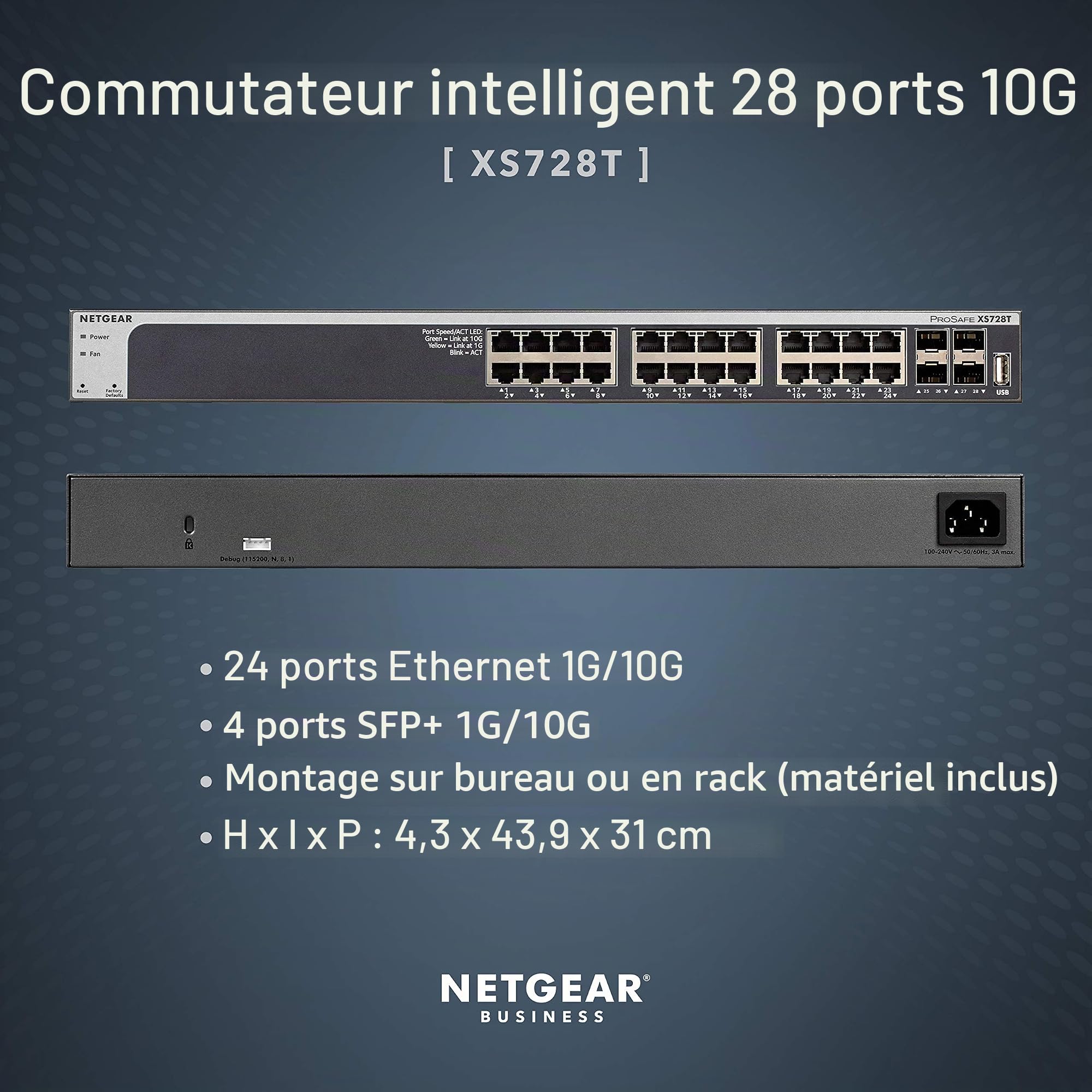 Netgear XS728T Switch 10G Ethernet