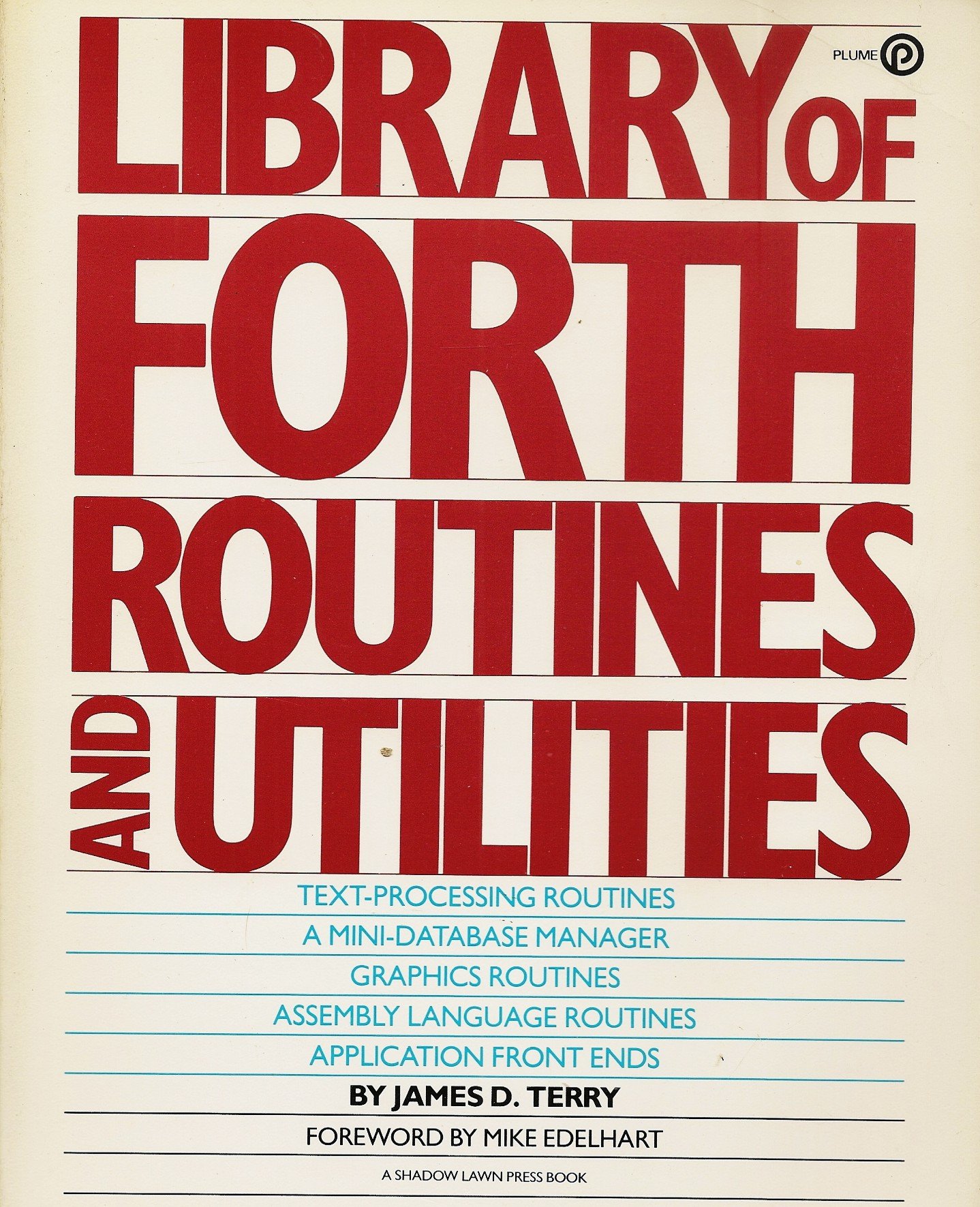 Buy Library of Fourth Routines and Utilities (Plume computer books) — BookShops.in