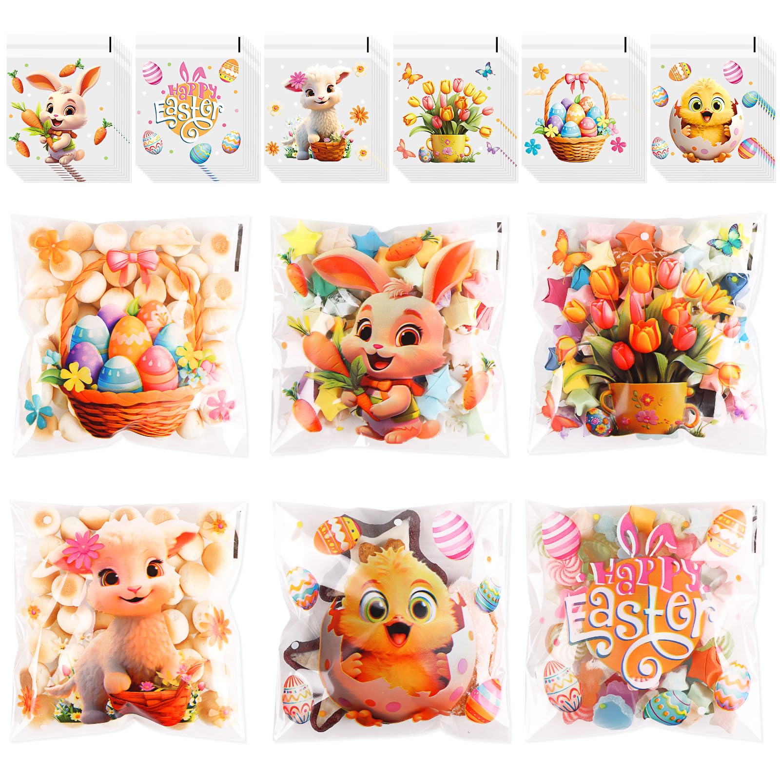 100 Bustine cellophane, 15x25c sacchetti di cellophane trasparenti con 100 Bustine cellophane, 15x25c sacchetti di cellophane trasparenti con