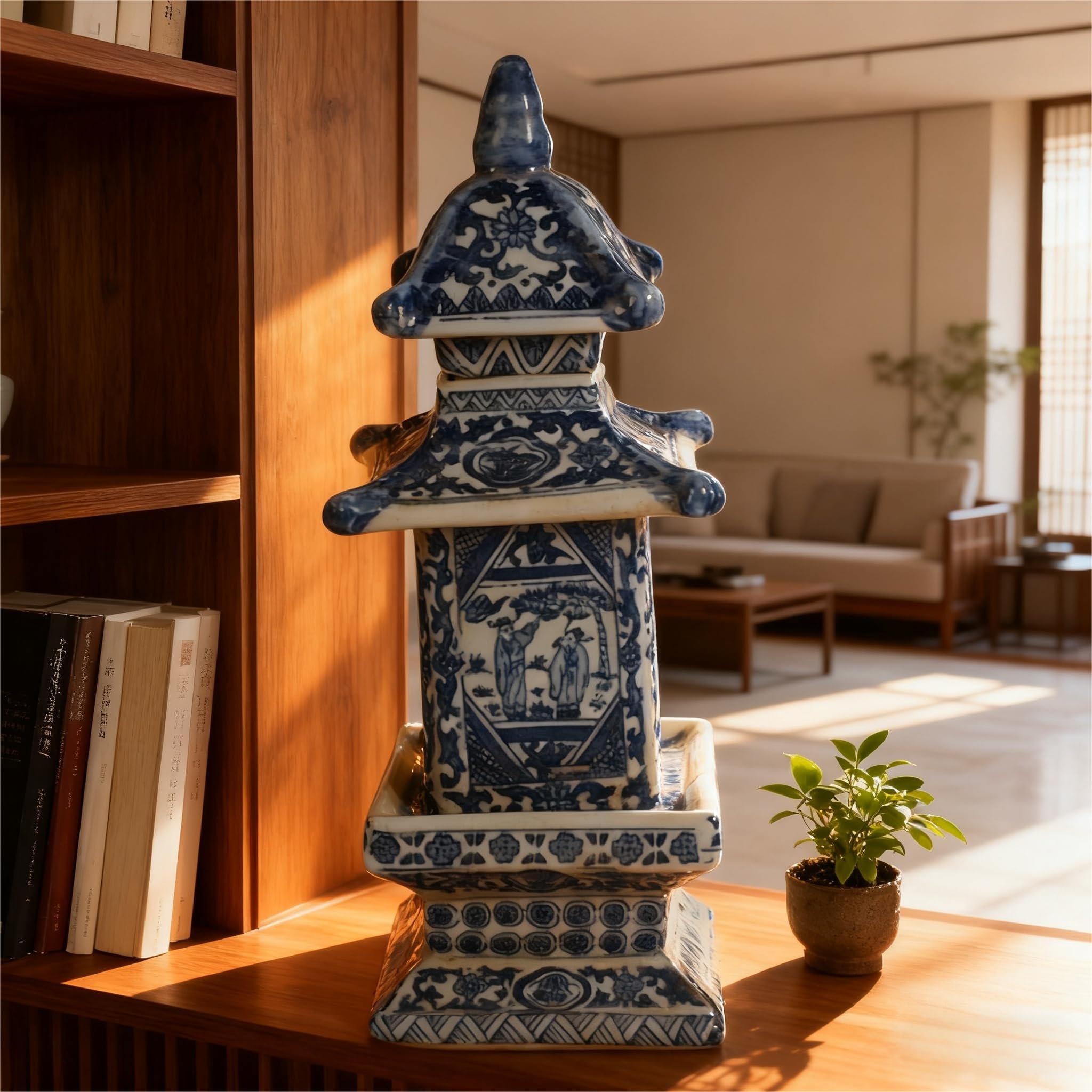 Pagode en porcelaine à offrir : le cadeau idéal pour amateurs d'art et de déco chinoise