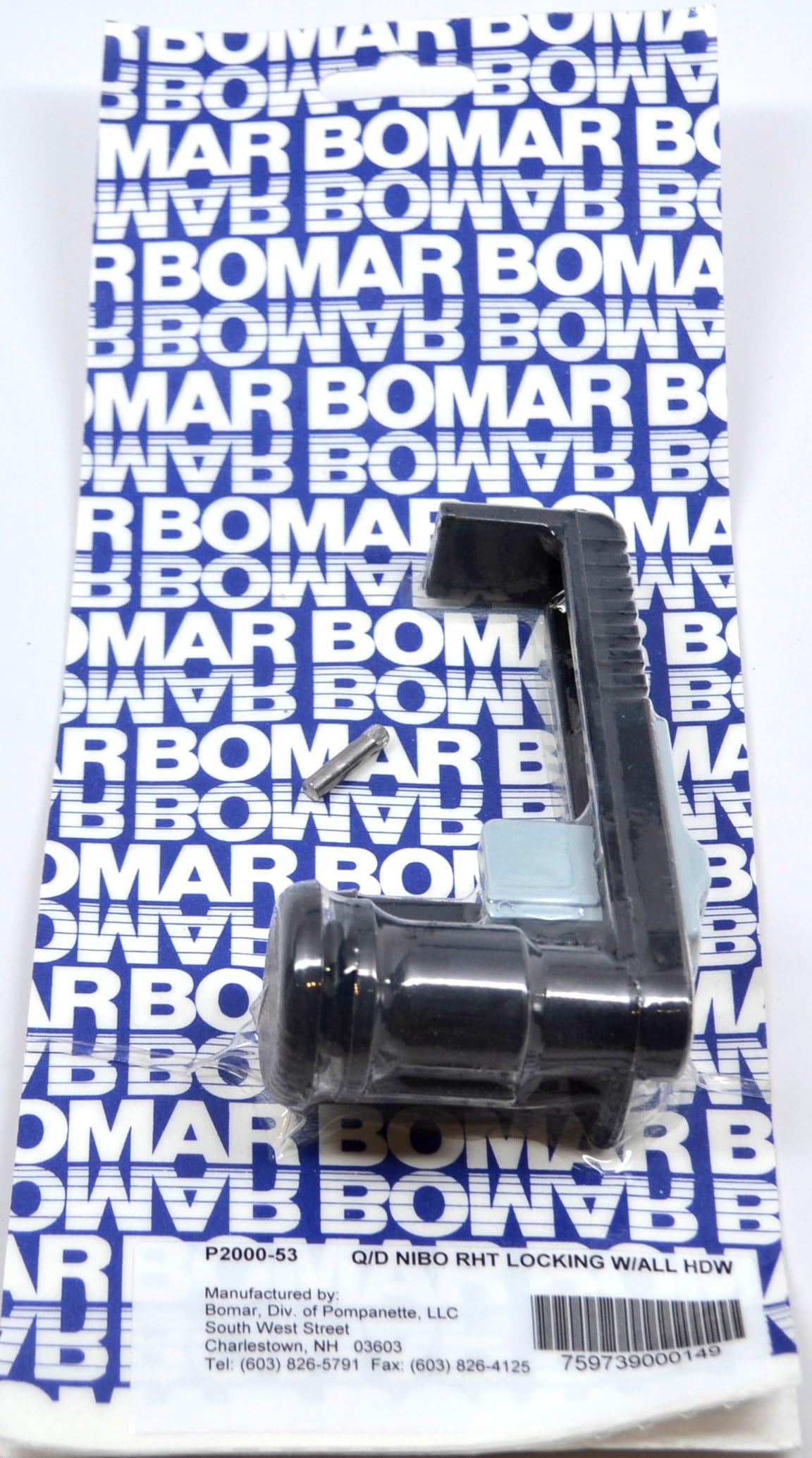 Bomar Right Locking Quick Dog (Nibo) P2000-53