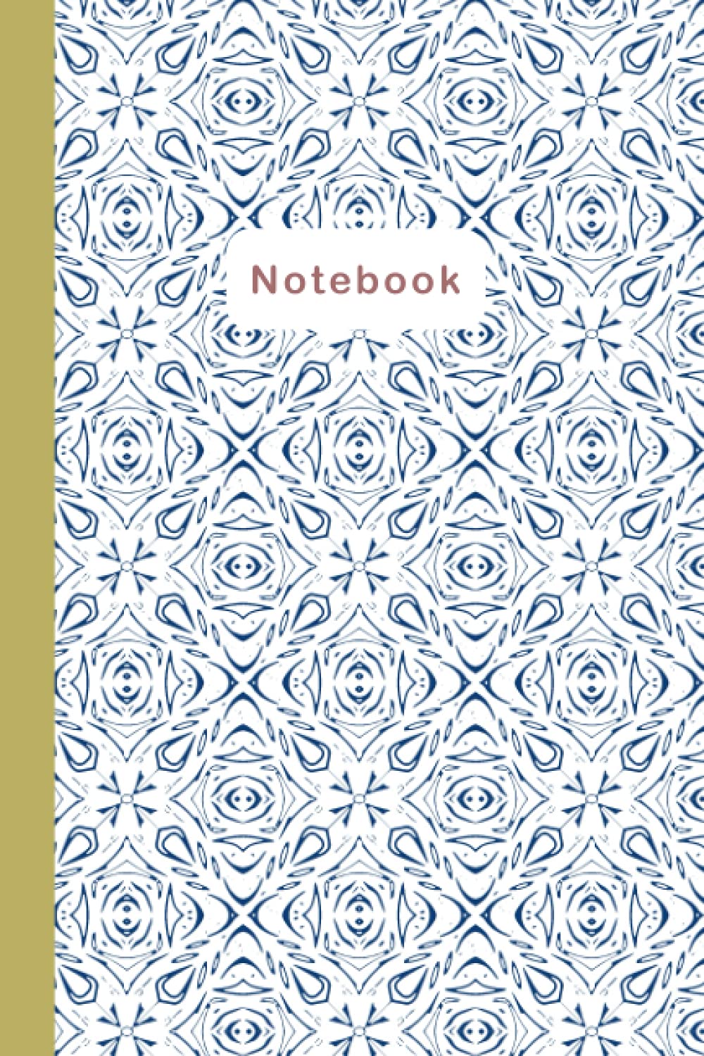 Notebook, beautiful arty journal lined diary to write your important thoughts, perfect gift.