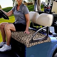 Vista 3 de Fundas universales para asiento de carrito de golf, suaves y cómodas, protección para todo tipo de clima, funda para carrito de golf para 2