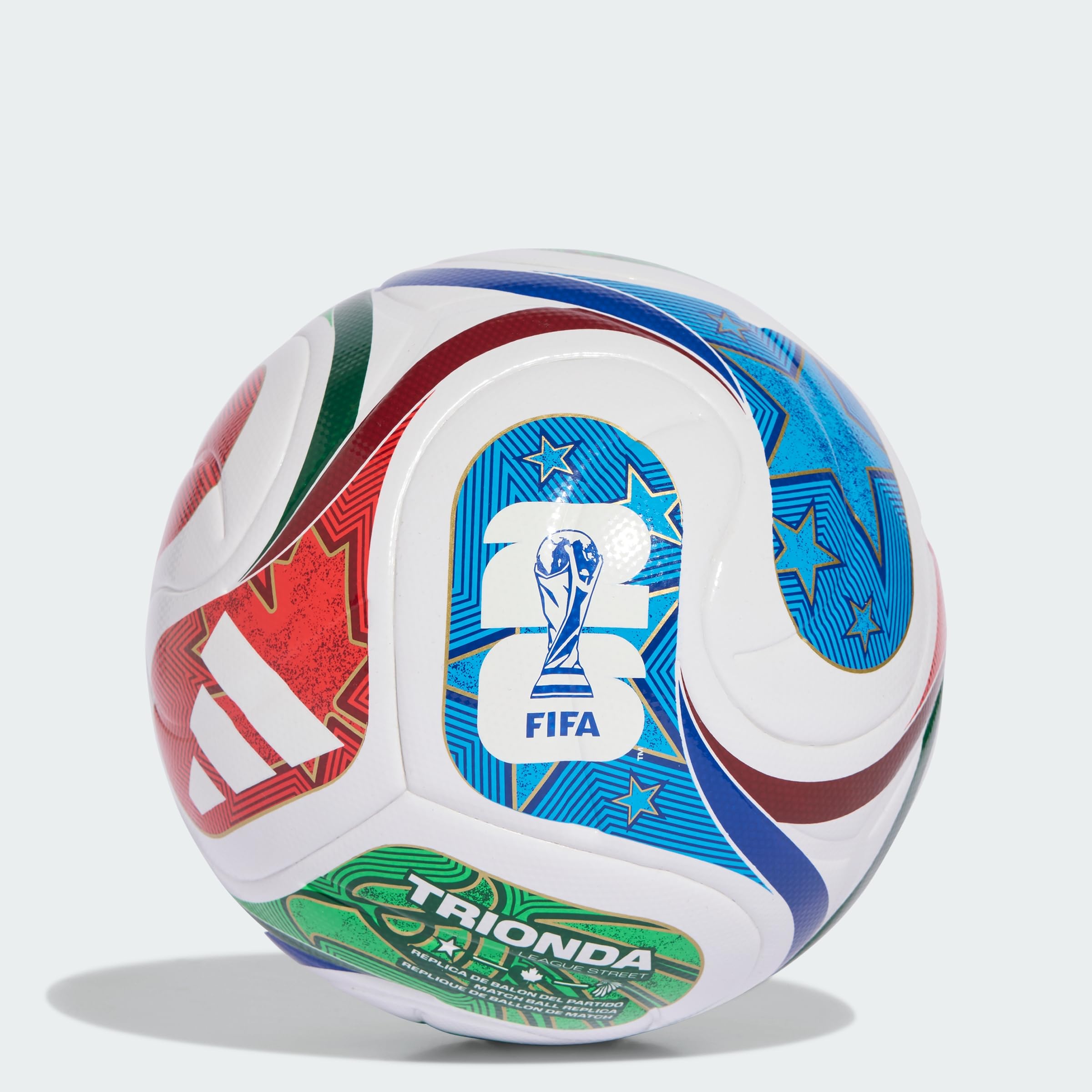 adidas Unisex Kids FIFA Fussball-Weltmeisterschaft 26™ Trionda League Junior 350 Ball - 5