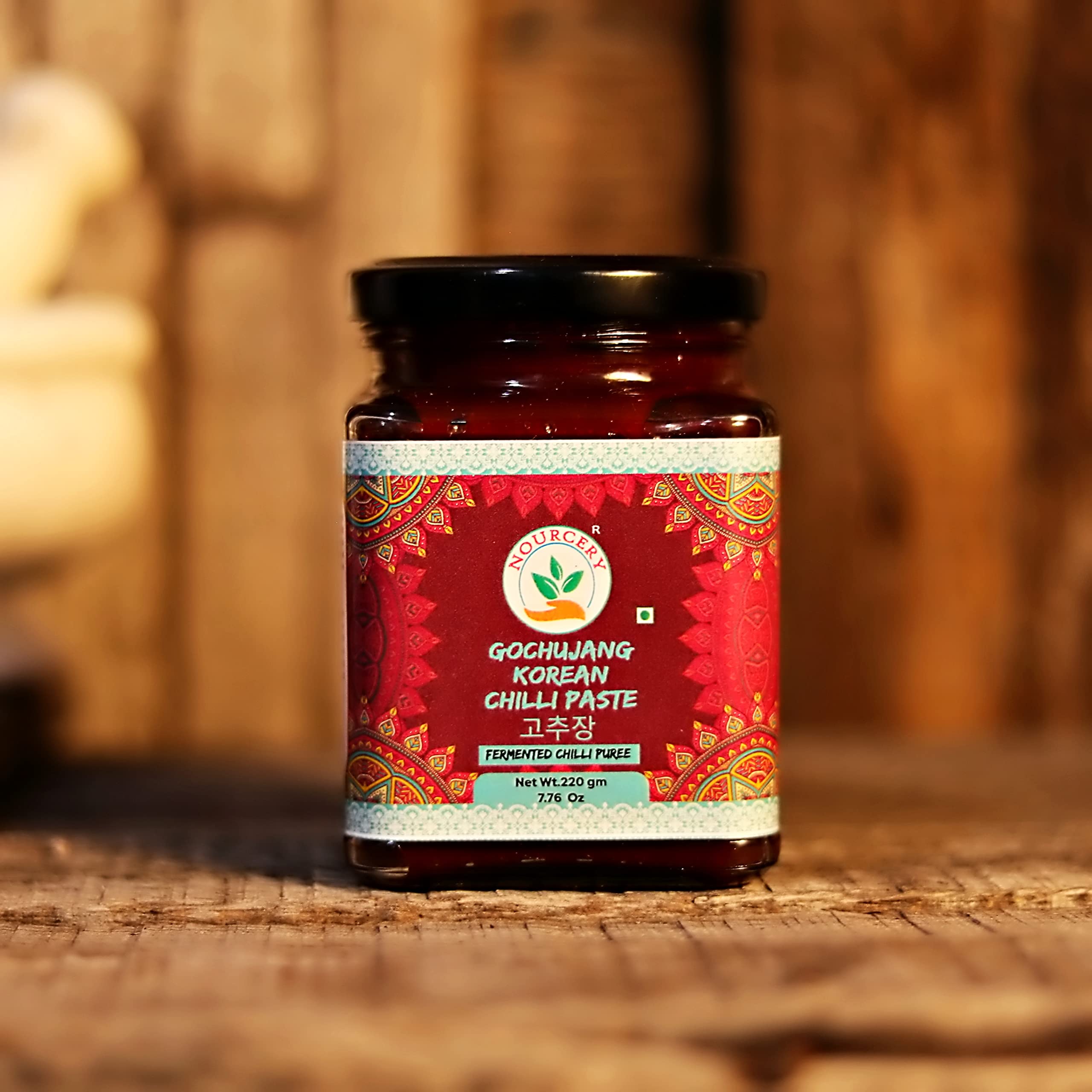 Buy Nourcery Korean Classic Gochujang Hot Chilli Paste, 220g (FERMENTED