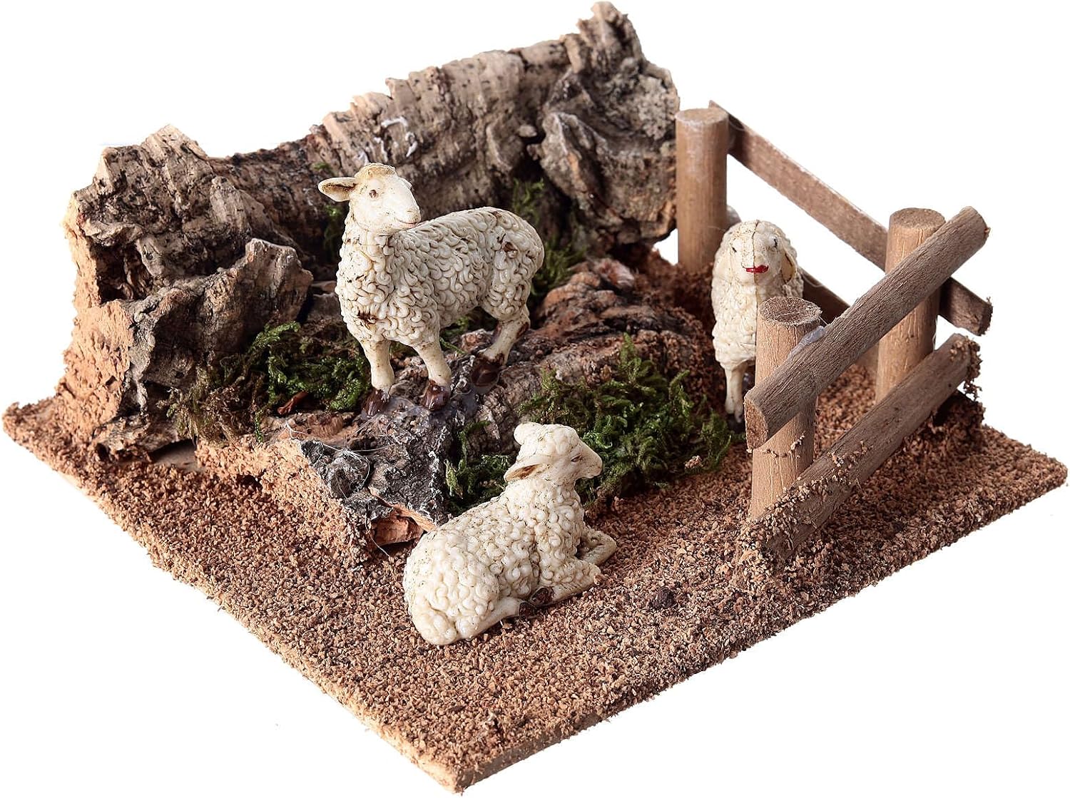 Holyart Sheep on The Hill 5x15x15 cm Nativity Scene 14-16 cm