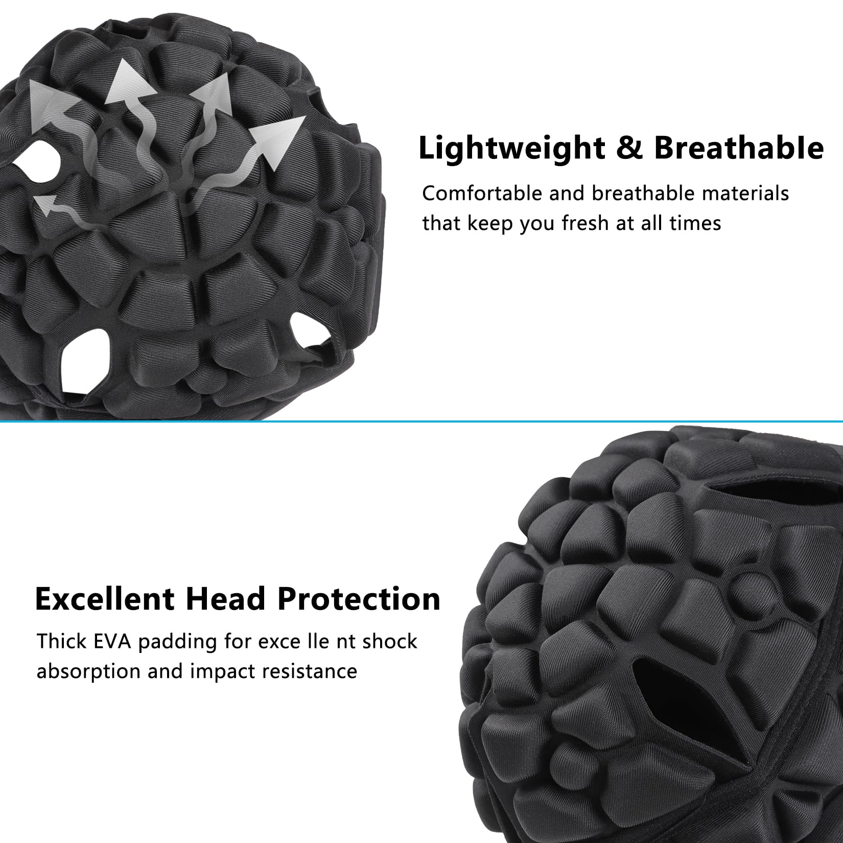 Casco da rugby 7 v7 con bandiera in guscio morbido, copricapo imbottito regolabile per ragazzi, bambini e adulti