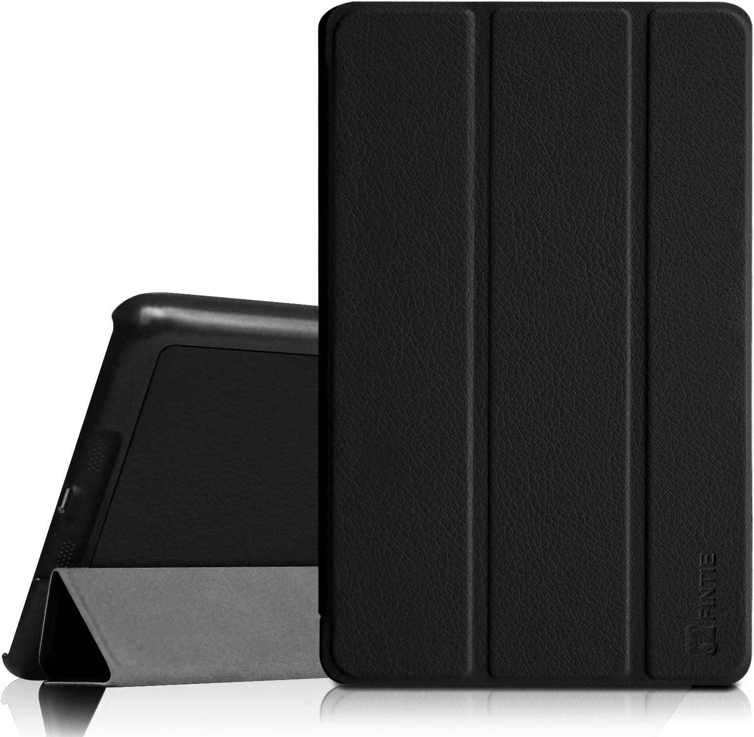 Google Nexus 7 2013 Case, Fintie [Slim] Lightweight Smart Cover with Auto Wake/Sleep for Google Nexus 7 2013 (2nd Generation FHD) / Nexus 7 4G LTE Tablet by ASUS - Black