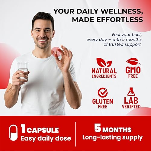 Miniatura 6 de Glucosamina Condroitina MSM - Suplemento de apoyo de movilidad articular mejorado con colágeno, ácido hialurónico, vitamina D3  150 cápsulas