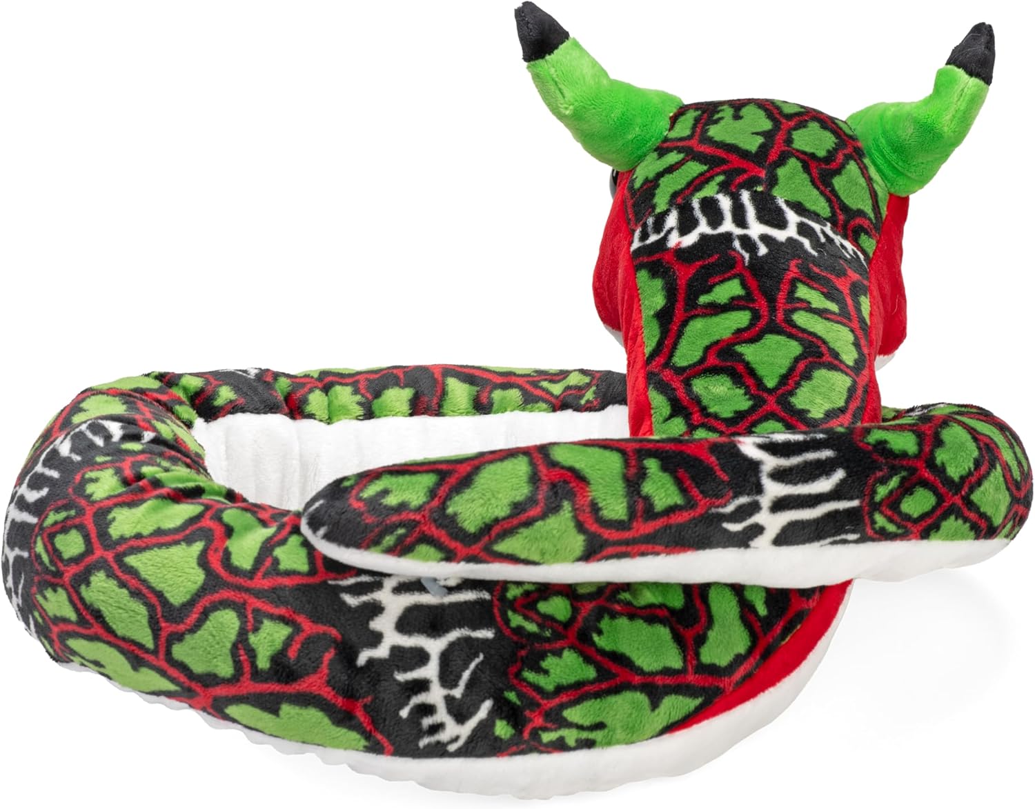 Wild Republic Snake Plush, Stuffed Animal, Plush Toy, Gifts for Kids, Dragon Bone 54"