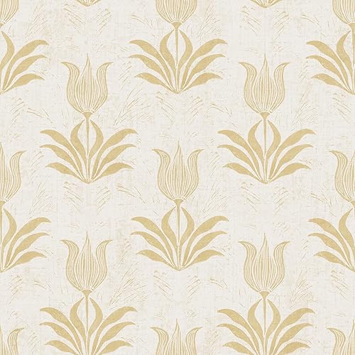Miniatura 9 de Jen Hewett Papel tapiz de tulipán de loro, color gris