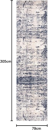 Miniatura 235 de SAFAVIEH Adirondack Collection Tapete de área XL, 12 x 15 pies, color crema y dorado, diseño abstracto moderno, no desprende pelusa y de fácil