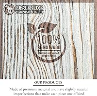 Vista 4 de MyGift Estante de pie de 4 niveles de madera maciza lavada de color blanco desgastado y metal negro mate, estante decorativo rectangular