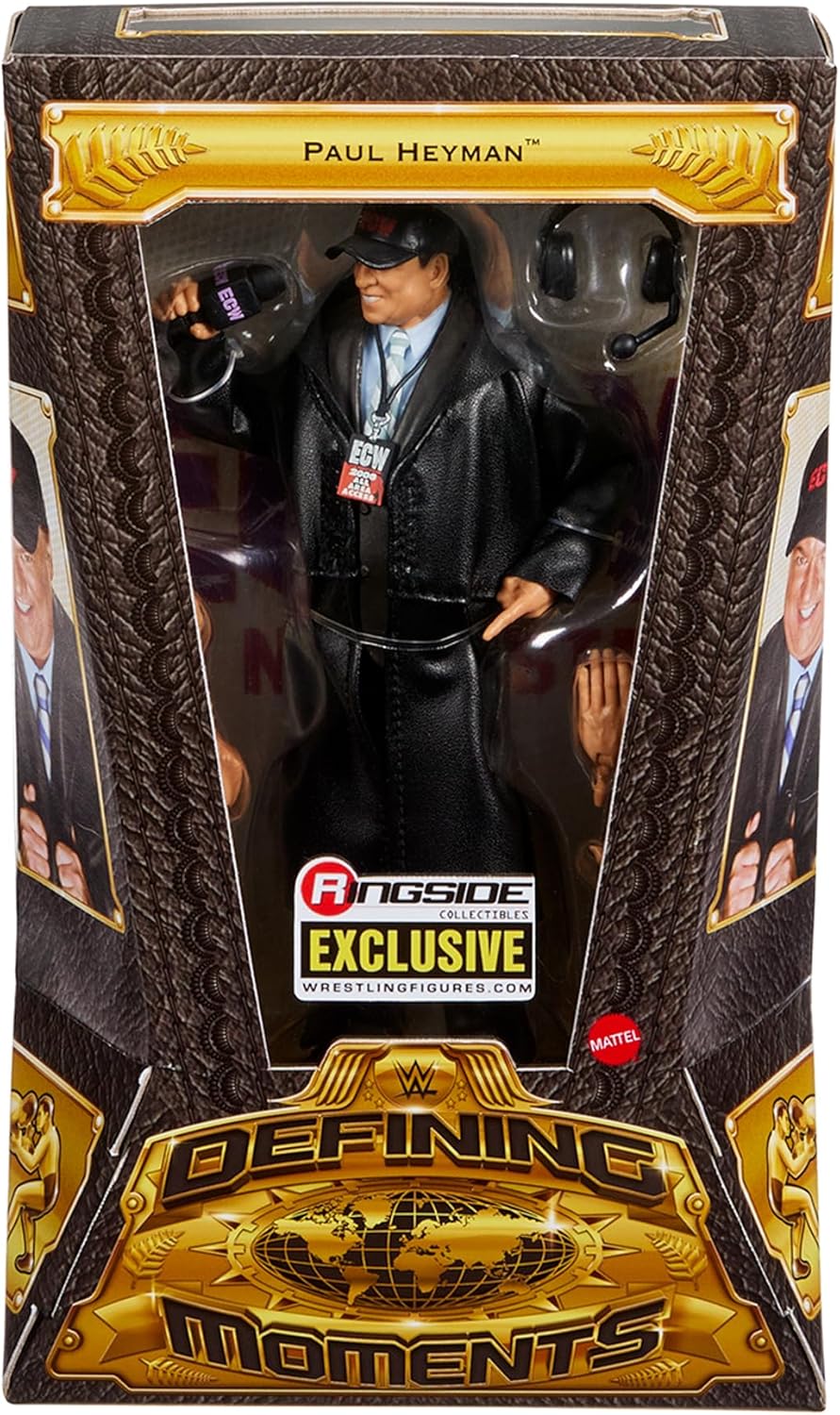 WWE ECW Paul Heyman Defining Moments Ringside Exclusive