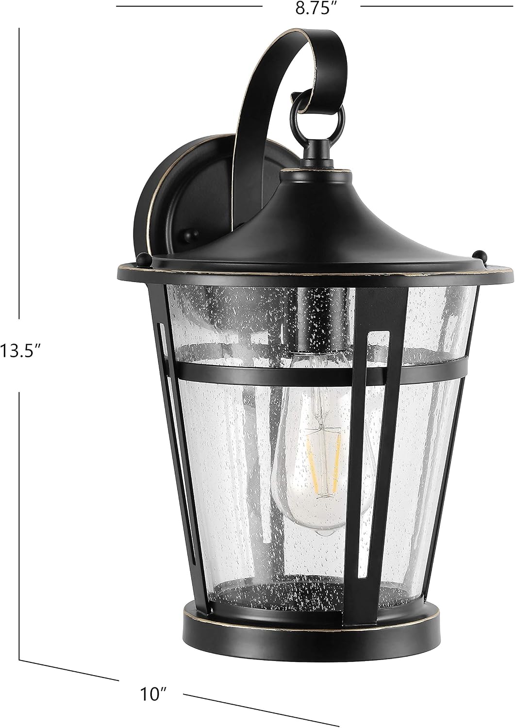 SAFAVIEH PLT4015A Raine Oil-Rubbed Bronze (LED Bulb Included) Outdoor Lighting