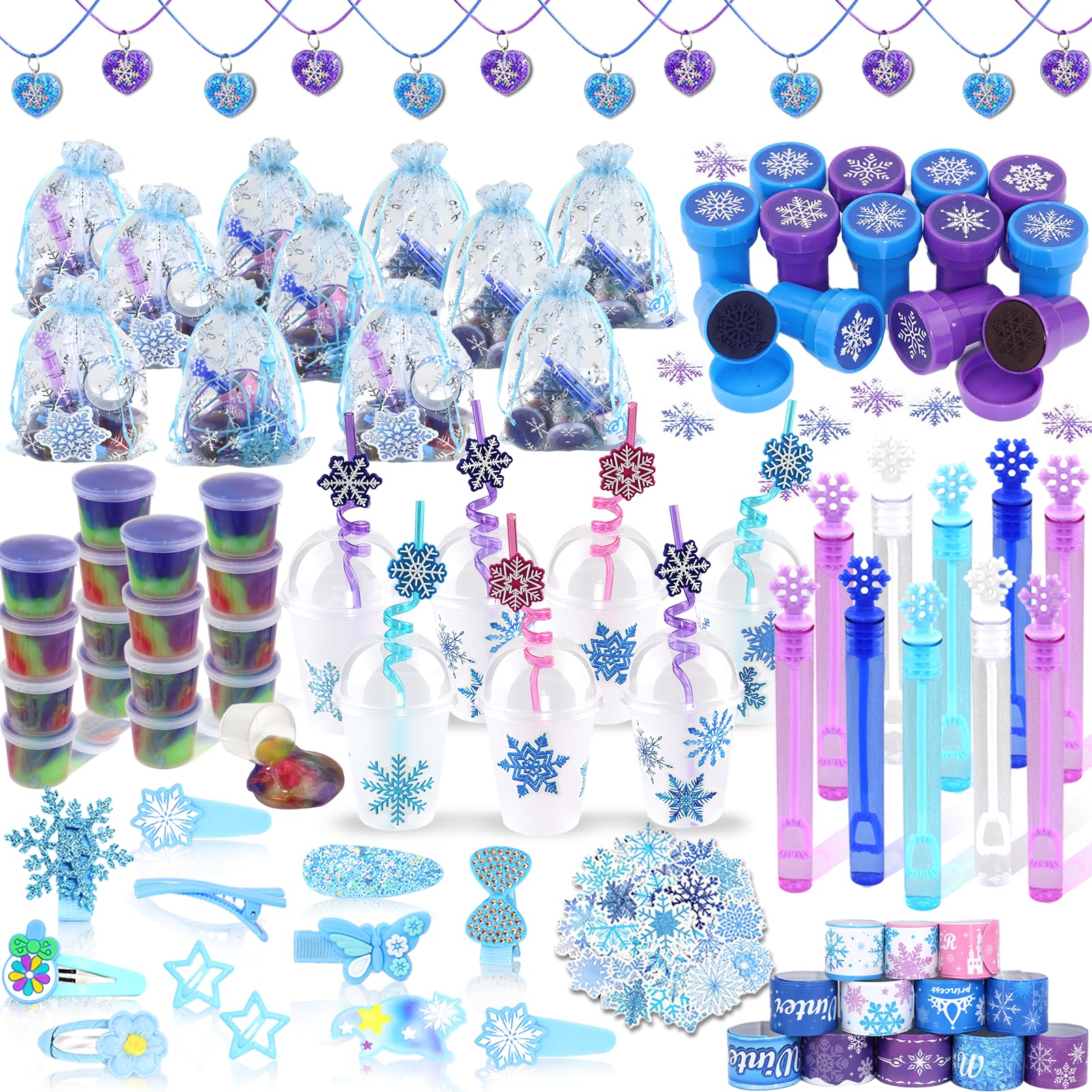 Photo 1 of Jehappytry Frozen Princess Party Favor Set - 170PCS