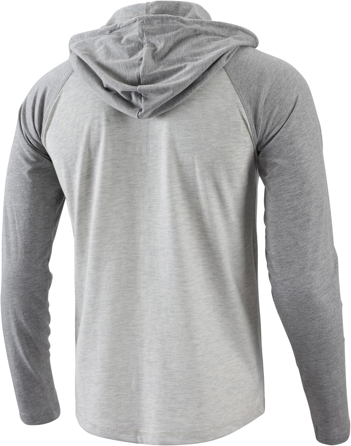 Mens Hoodies Shirt Casual Athletic Workout Fashion Hooded Lightweight Jersey Sweatshirt Long Sleeve with Drawstring - Image 2