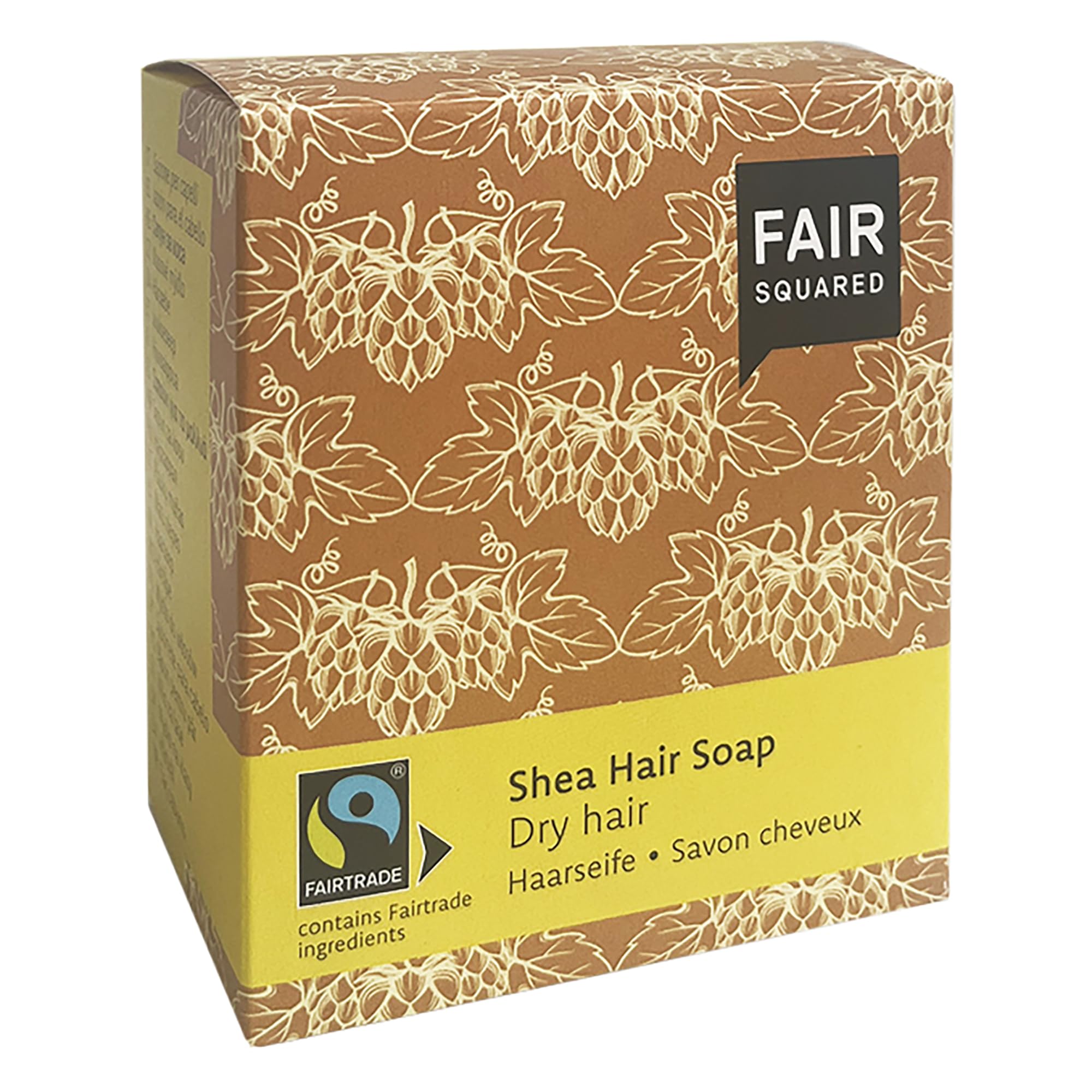 Fair Squared Zero Waste Organic Shea Shampoo Bar Dry 2 x 80g