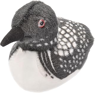 Wild Republic Audubon Birds Common Loon Plush with Authentic Bird Sound, Stuffed Animal, Bird Toys for Kids & Birders