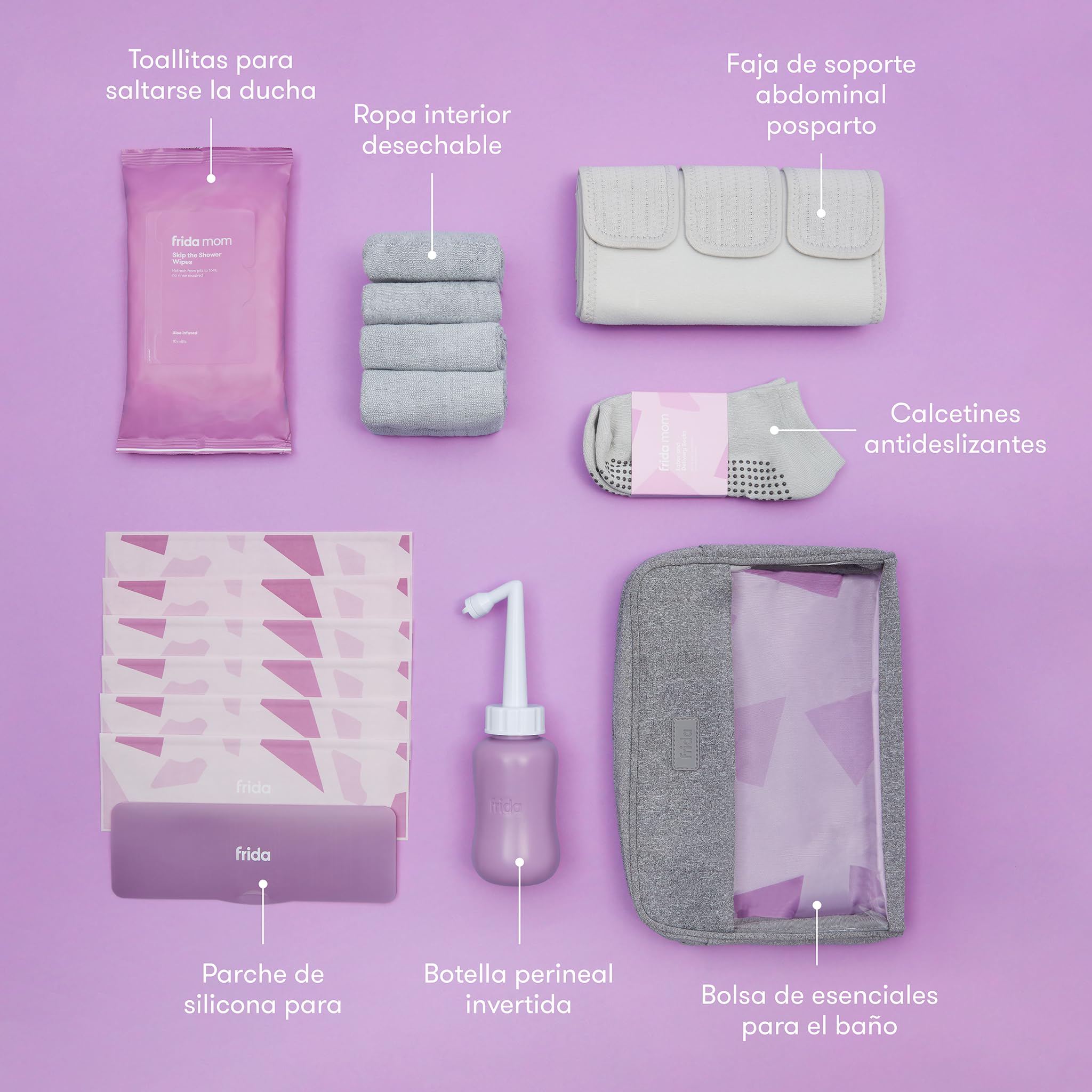 Kit esencial recuperación poscesárea – Frida Mom