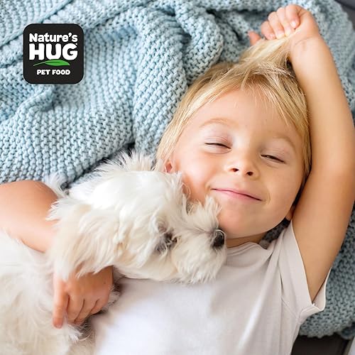 Miniatura 9 de Nature's HUG Toy and Small Breed - Alimento para cachorros de raza pequeña, 5 libras, natural sin OMG, sin granos e hipoalergénico, proteína limpia