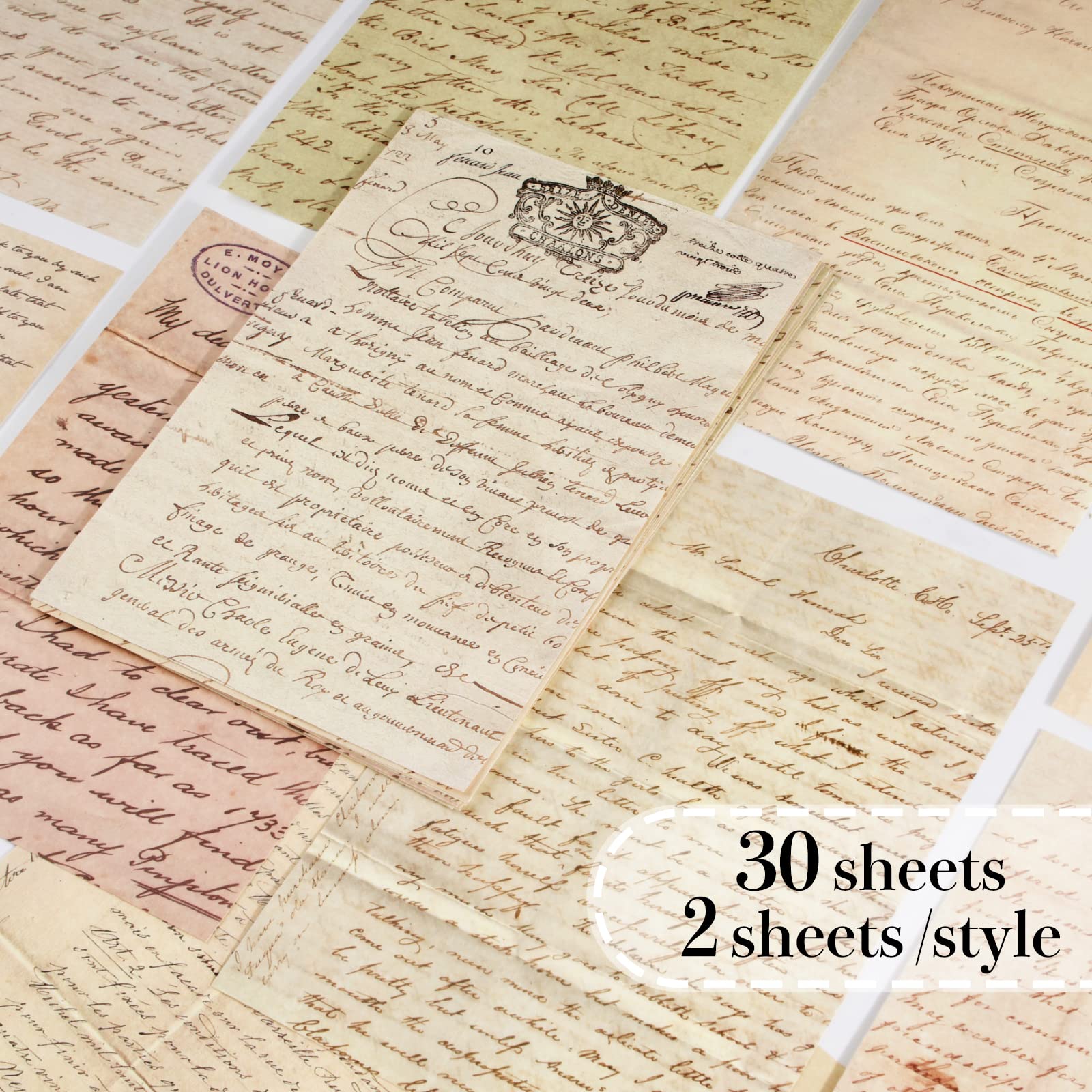 200 Stuks Vintage Scrapbook Benodigdheden Pack voor Junk Journal Planners DIY Papier Stickers Vintage Ephemera Snijden Pack