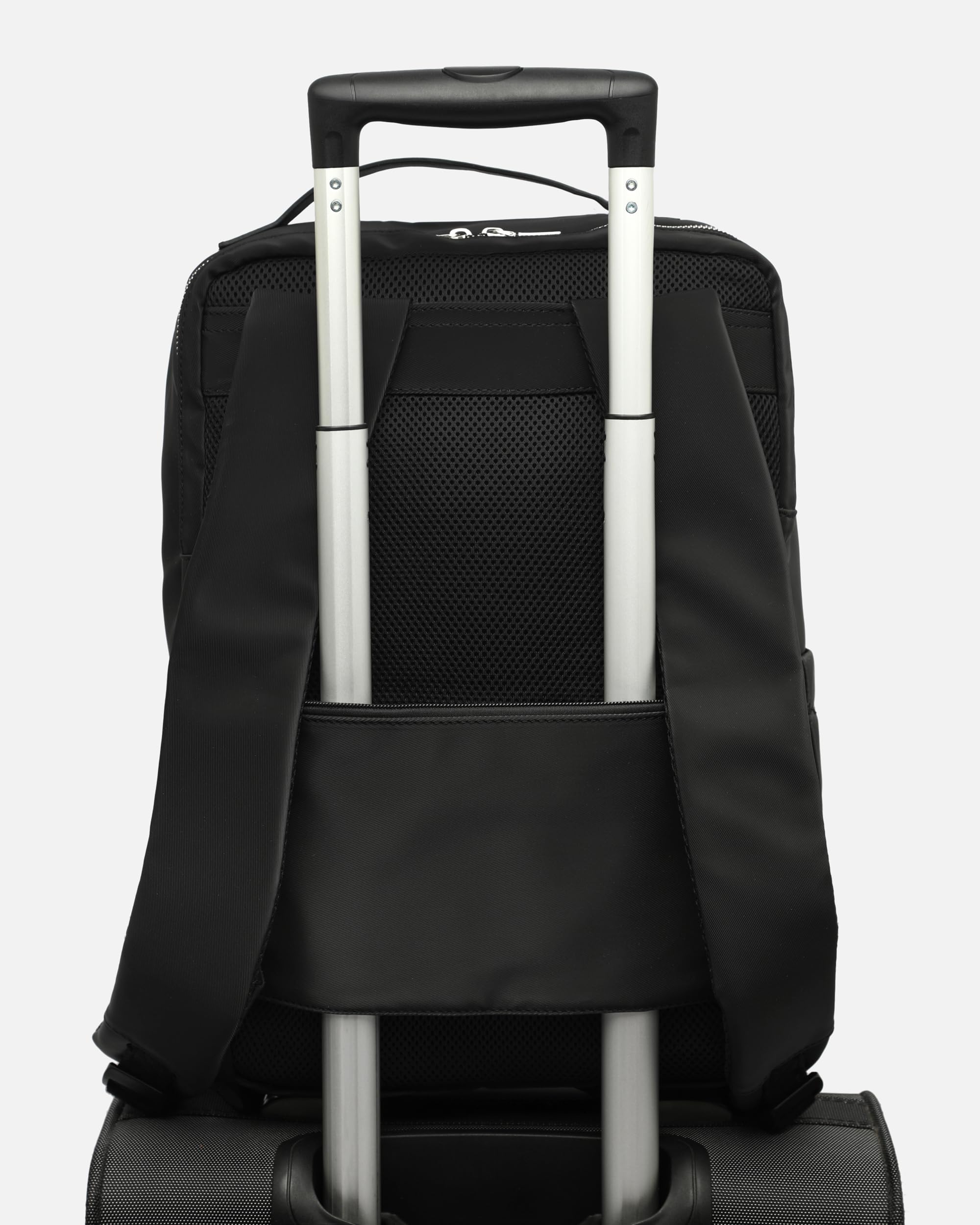 MISAKO Charlot mochila para portátil en nylon 15.6 pulgadas Mujer - Charlot Negro 43x29x11cm