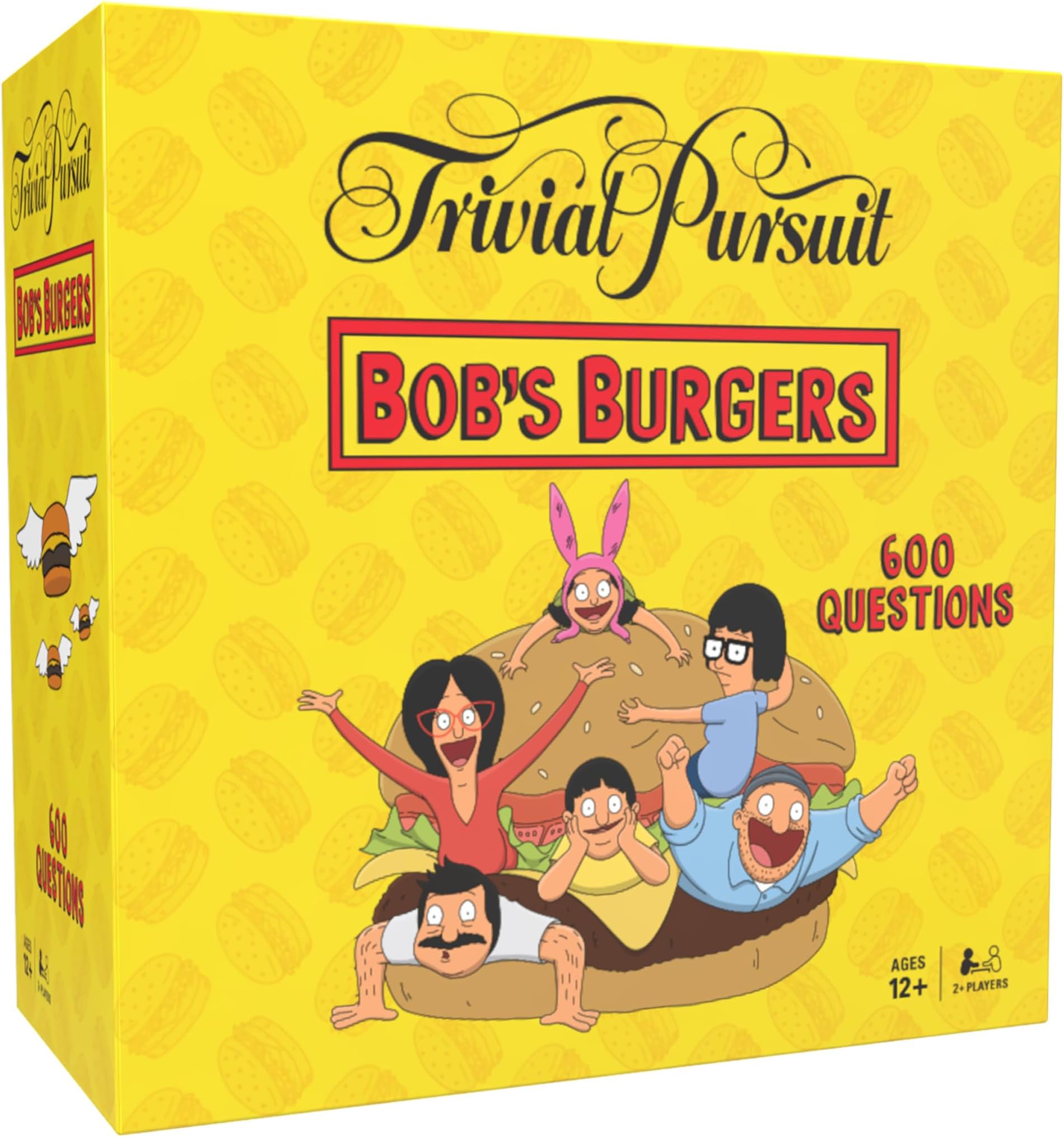 Trivial Pursuit Bob's Burgers (Quickplay Edition) | Bob's Burgers Trivia Game Questions | 600 Questions & Die in Travel-Sized Container | Officially Licensed