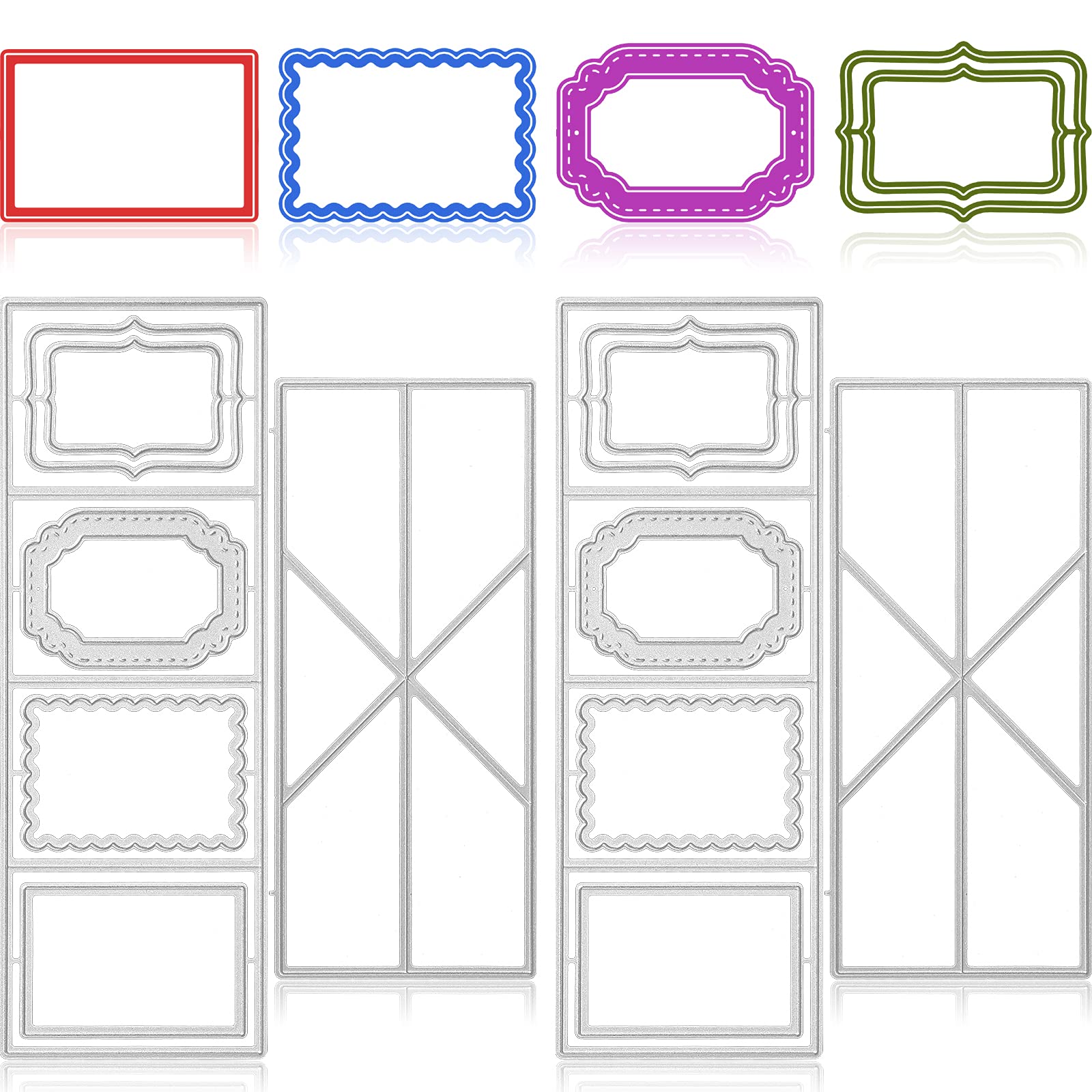 Amazon.com : 2 Sets Twist Pop-up Card Metal Cutting Dies, DIY Craft  Embossing Tools, Mental Carbon Steel Template Dies for Card Making, Making  Decorative Craft Supplies, Handmading Festival Supplies : Arts, Crafts