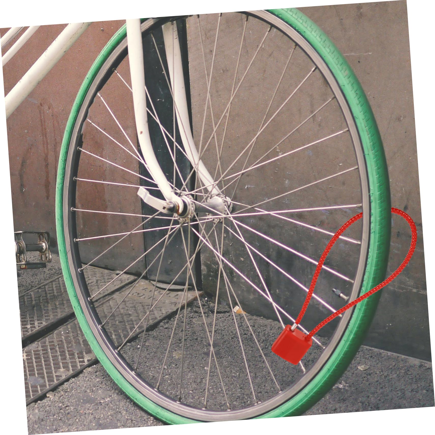 UKCOCO 4pezzi Serratura Cavo Acciaio Con Chiave Per Biciclette Armadi e Cancelli Cavo Flessibile Di Sicurezza Per Bici e Uso Domestico