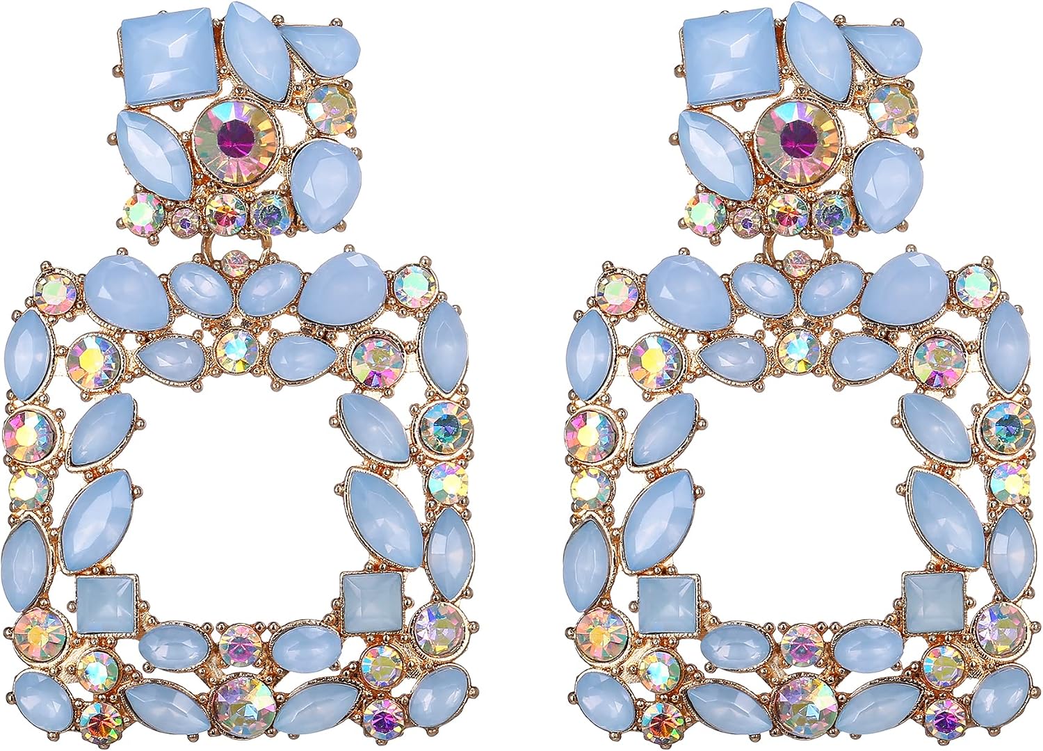 Orecchini Pendenti Étoile con Prisma Gem Taglio a Cuscino – Fabiani Gioiellerie