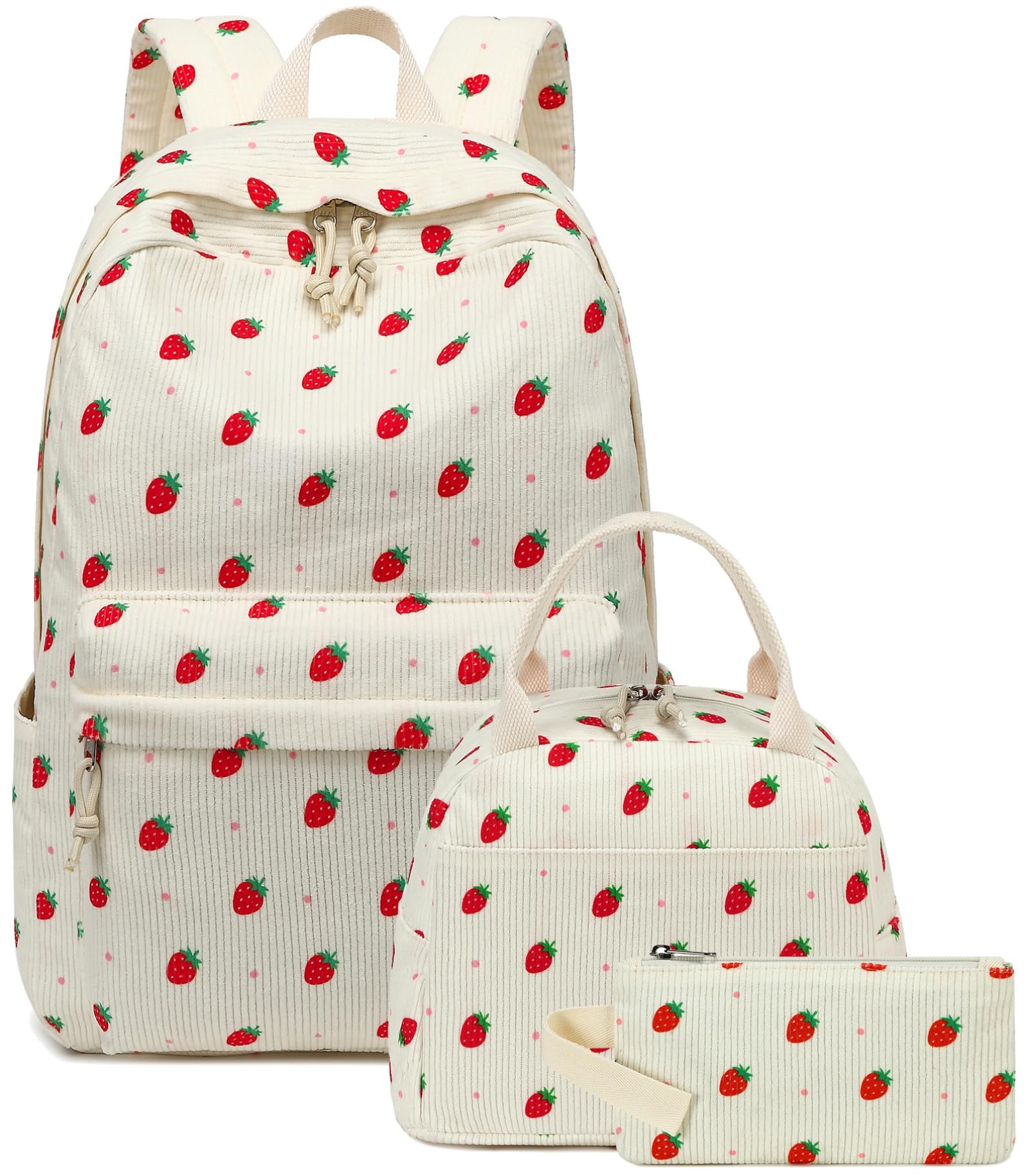 BTOOP School Backpacks for Teen Girls Bookbags Lightweight Kids Backpack School Bags Set with Lunch Box Pencil Case