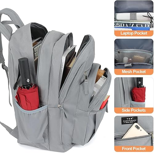 Miniatura 10 de YGR Mochila para portátil 03, Rosado, Mochila