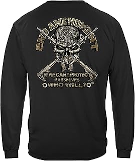 2nd Amendment Protect Ourselves Long Sleeve T Shirt ADD-RN2259LS