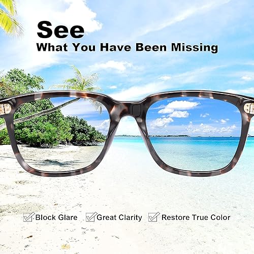 Miniatura 3 de CARFIA Gafas de sol polarizadas para hombre, protección UV400, para conducir, pesca, senderismo, golf, deportes al aire libre