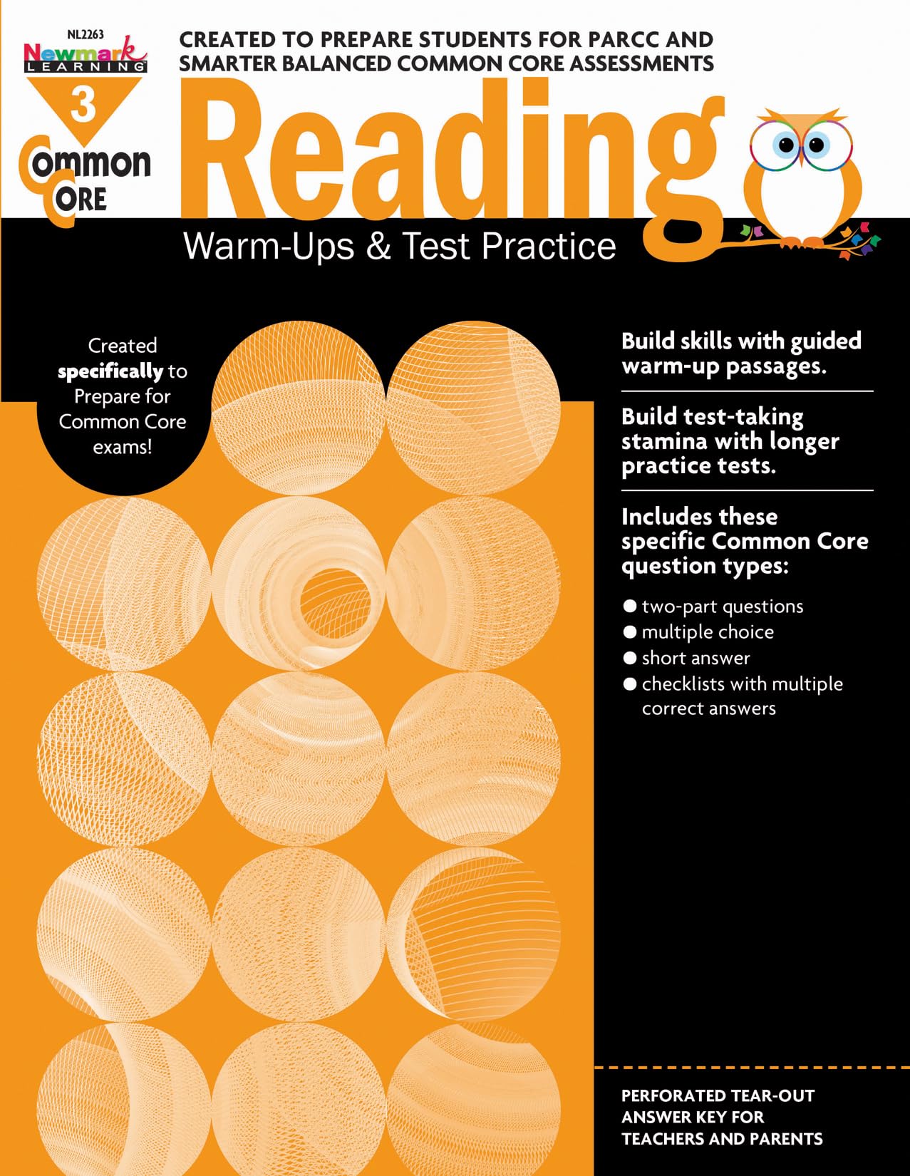 Newmark Common Core Reading Warm-Ups and Test Practice Book, Grade 3 ...