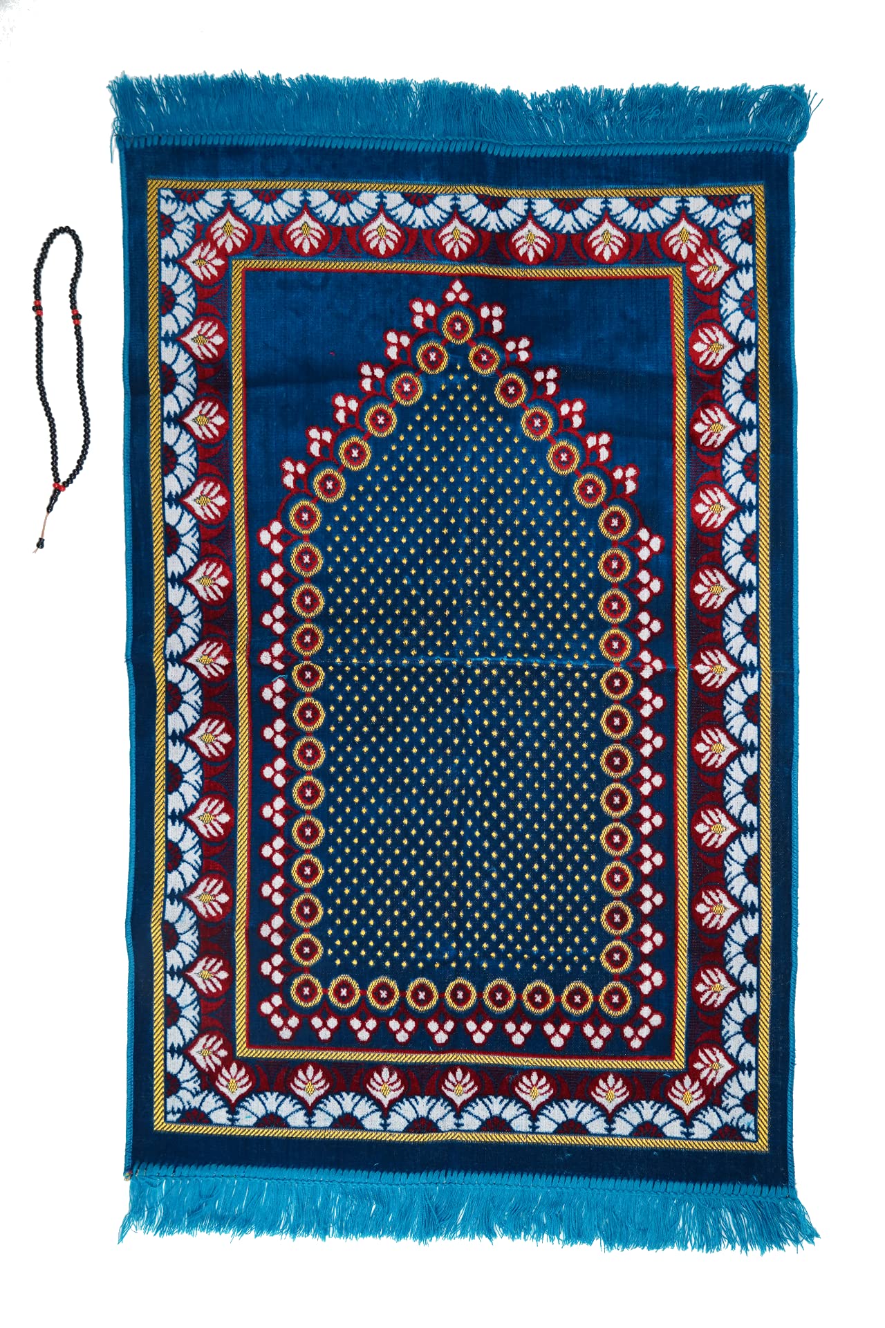 Buy Prayer Mat (+ FREE Prayer Beads Tasbih) Islamic Namaz Lightweight