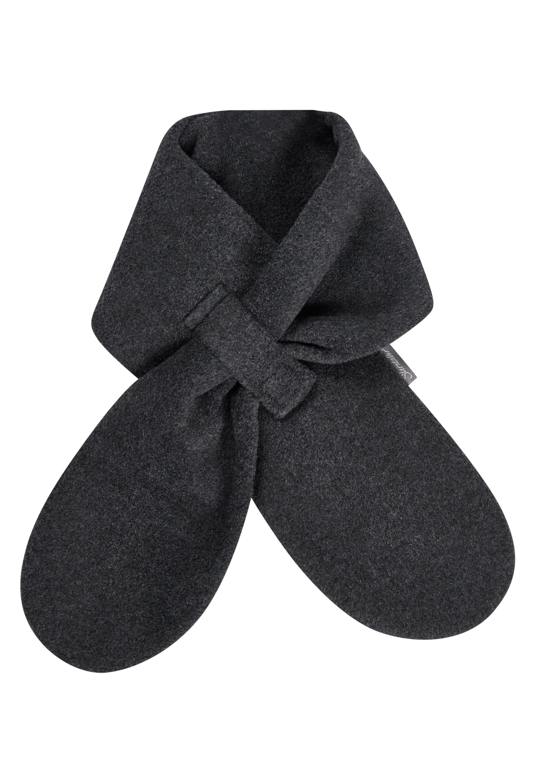 Sterntaler Unisex Baby Boy's Schal Scarf, Grey (Dunkelgrau), 70 Scarf, Grey (Anthrazit Melange 592), Small (Manufacturer Size: 70)